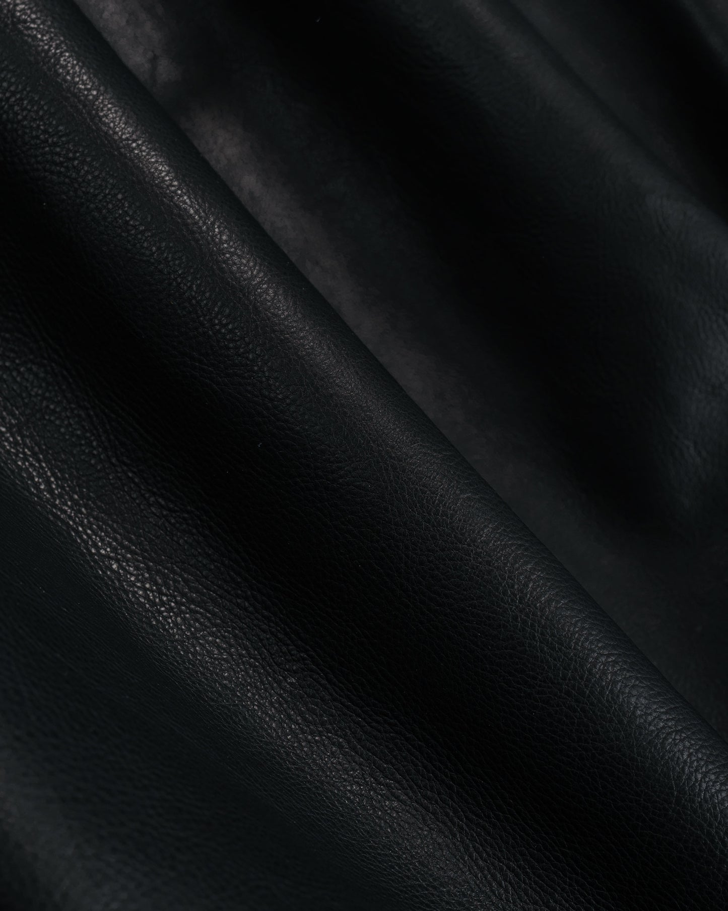 lost & found Old Joe Old Joe Stunning Leather Vehicle Coat (Italian Calf) Onyx Black