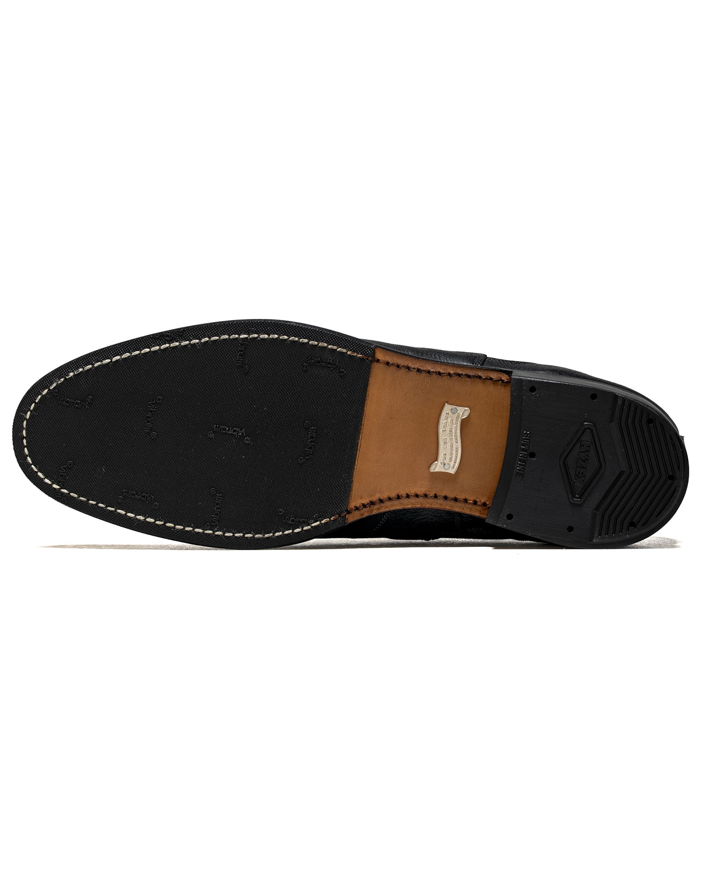 Old Joe "The Gardner" Artisan Leather Side-Gore Shoes Black