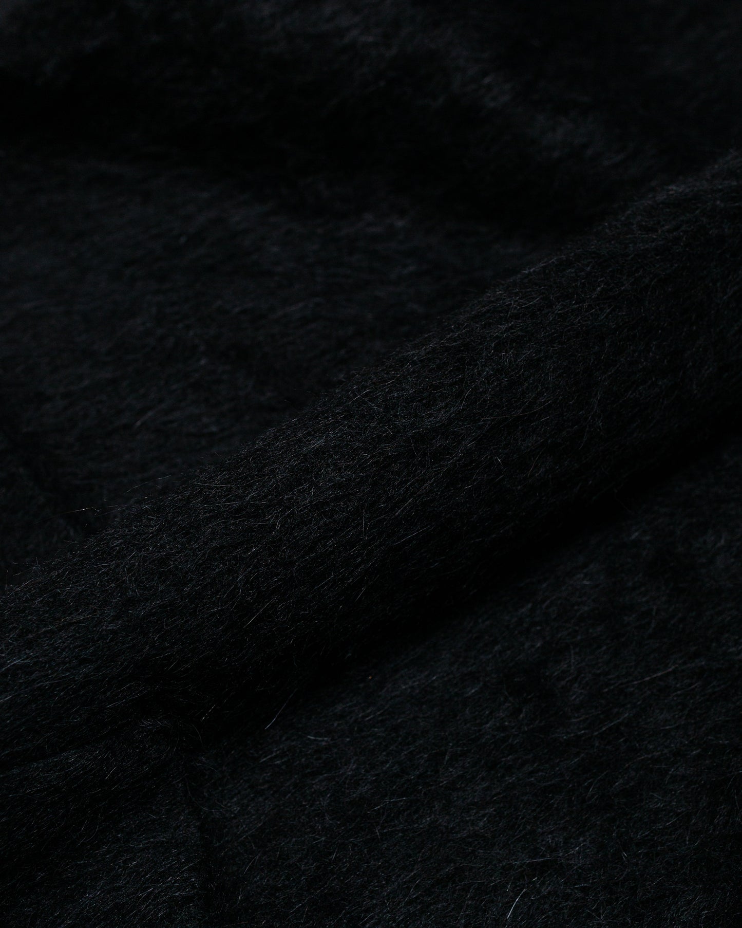 lost & found Our Legacy Our Legacy Cardigan Black Mohair