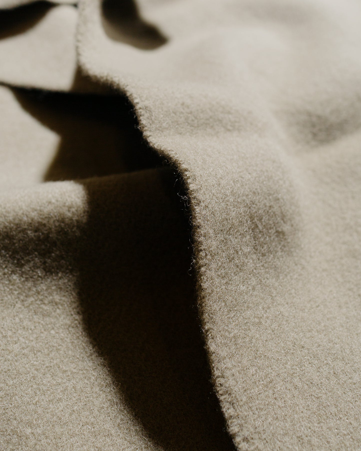 lost & found Our Legacy Our Legacy Estate Scarf Olive Double Wool