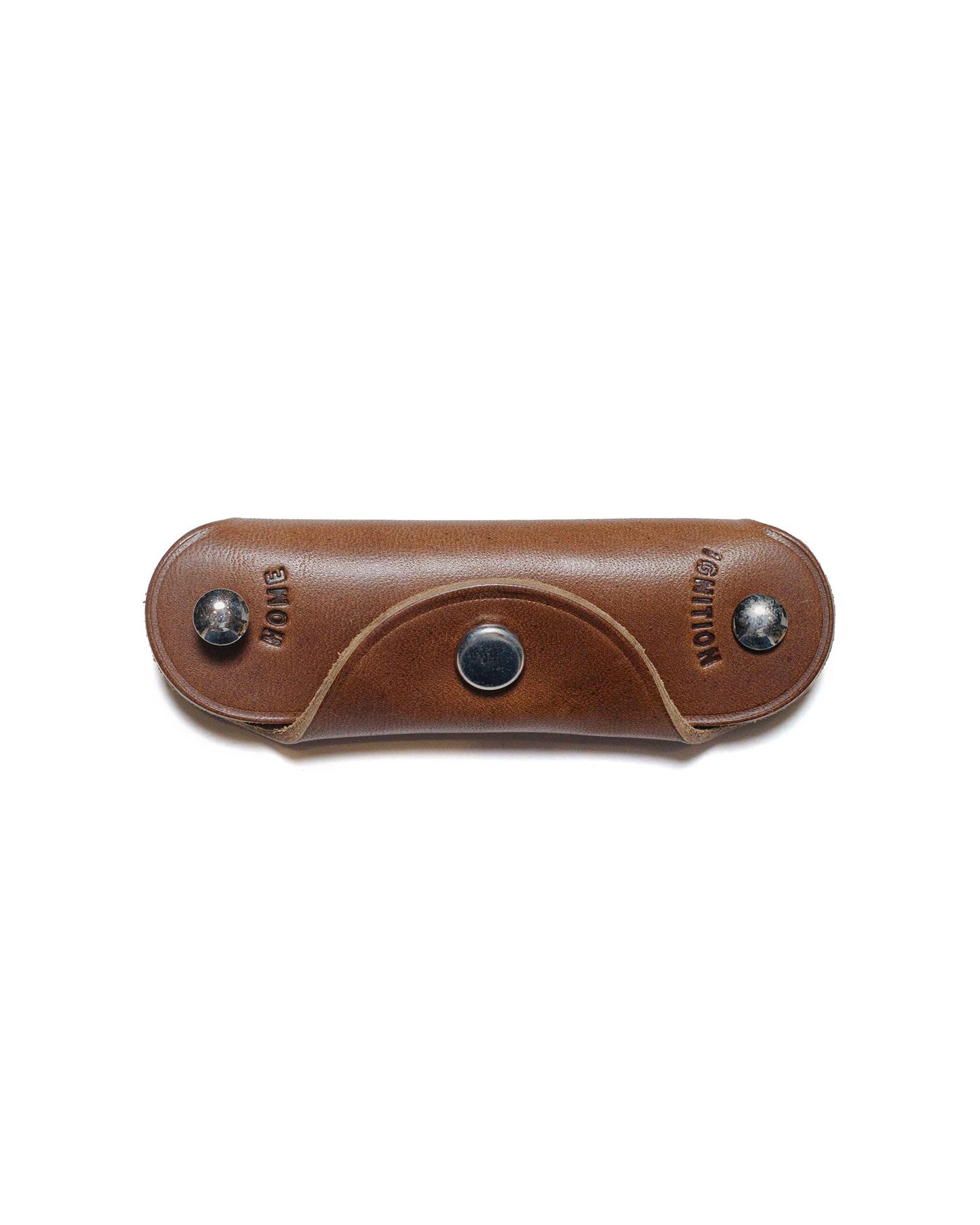 lost & found Phigvel Phigvel Key Case Horsehide Brown