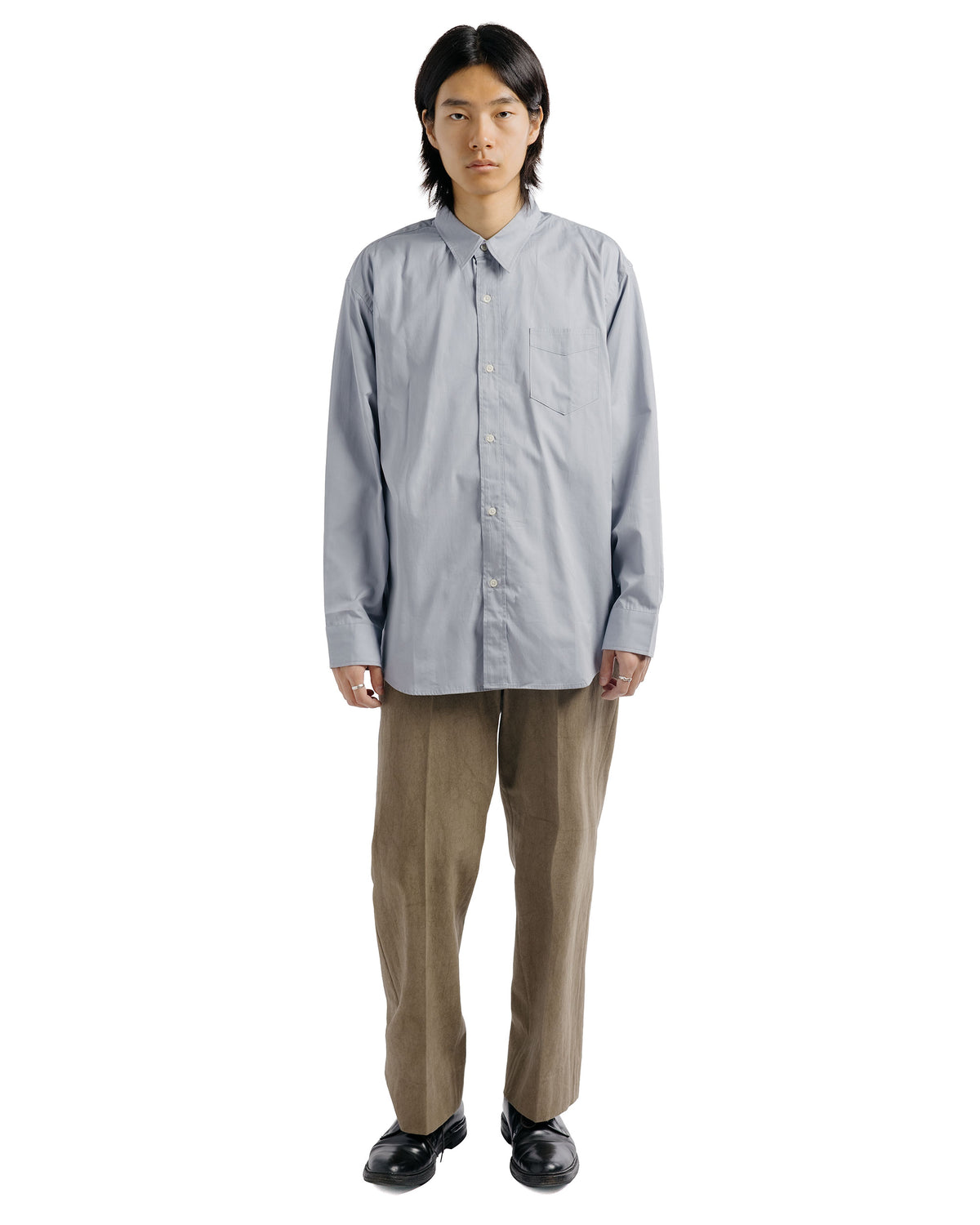 Phigvel Poplin Dress Shirt Vintage Old Sax