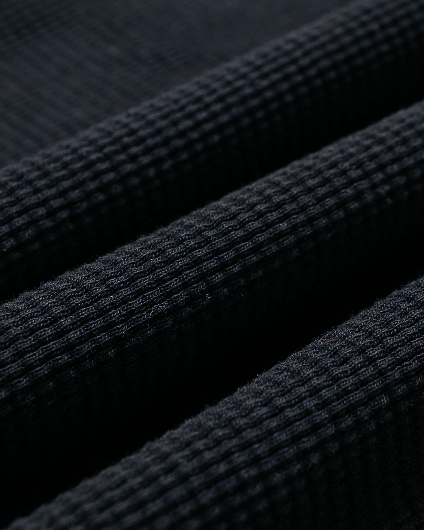 lost & found Randy's Garments Randy's Garments Heavyweight Thermal Crewneck Black