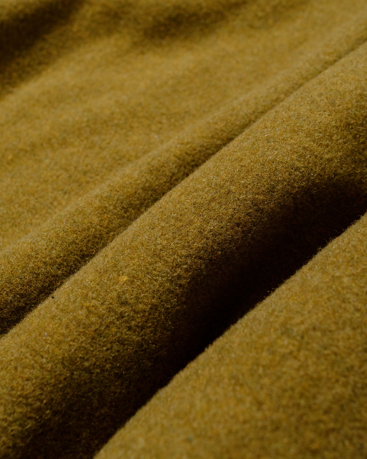lost & found Randy's Garments Randy's Garments Over Shirt Olive Drab Heavy Triblend Brushed Wool