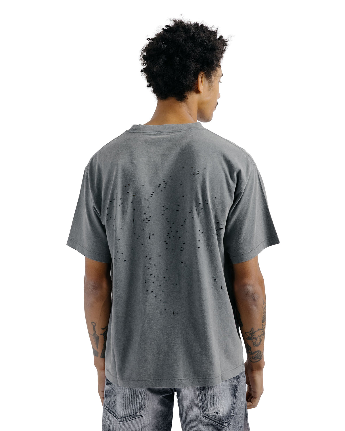 SATISFY MothTech T-Shirt Faded Black WA