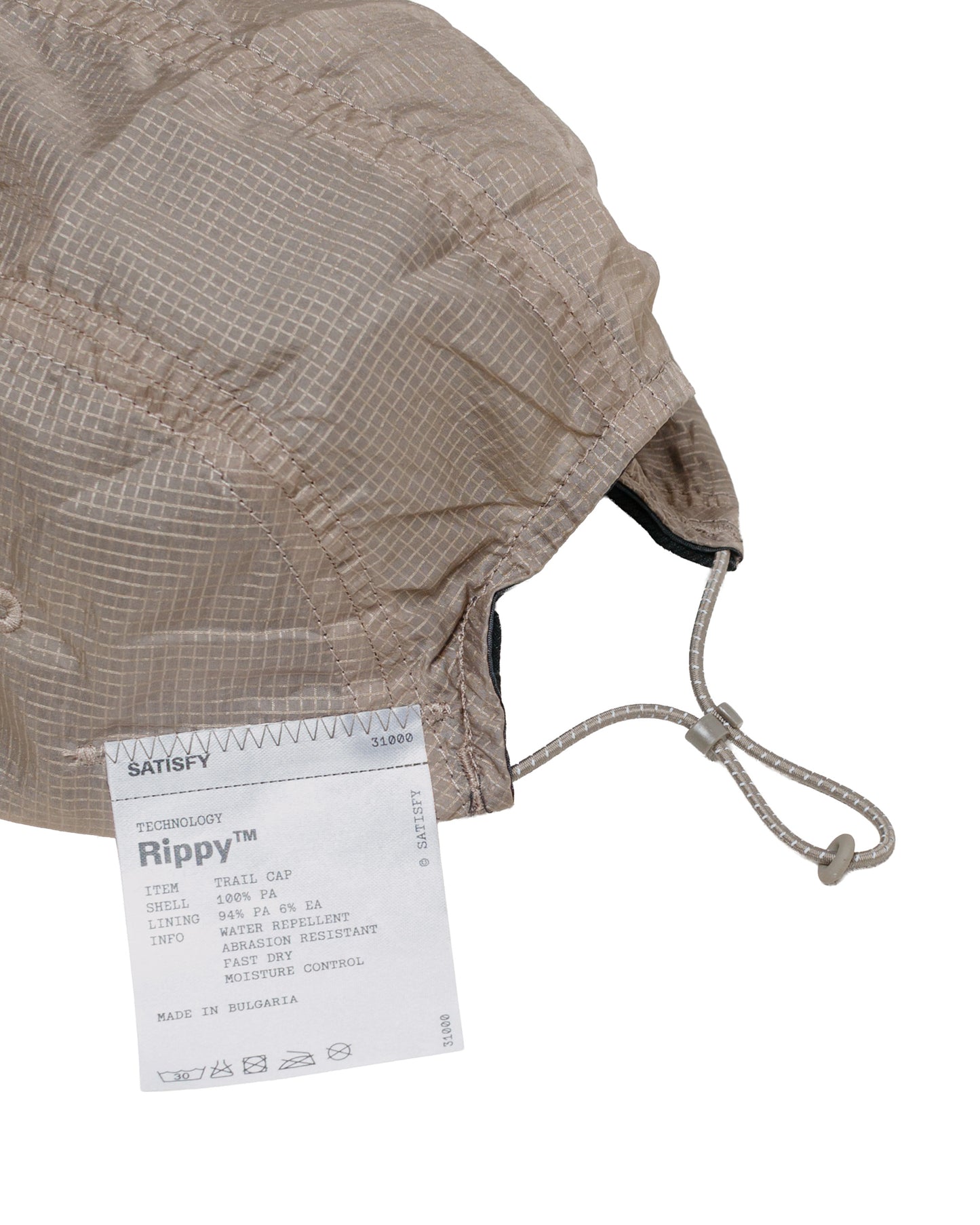 lost & found SATISFY SATISFY Rippy Trail Cap Shitake