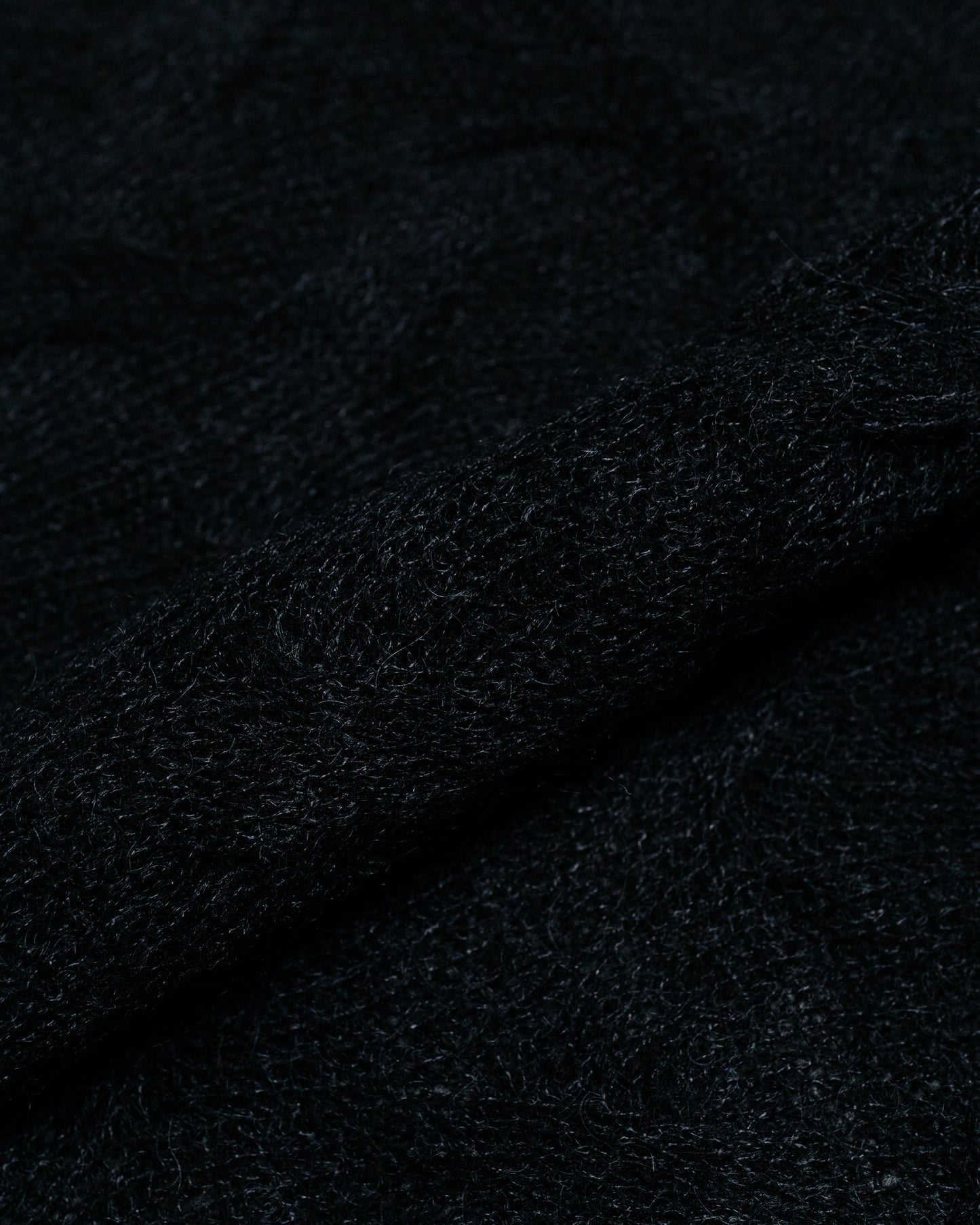 lost & found Stussy Stüssy Loose Knit Cross Cable Black