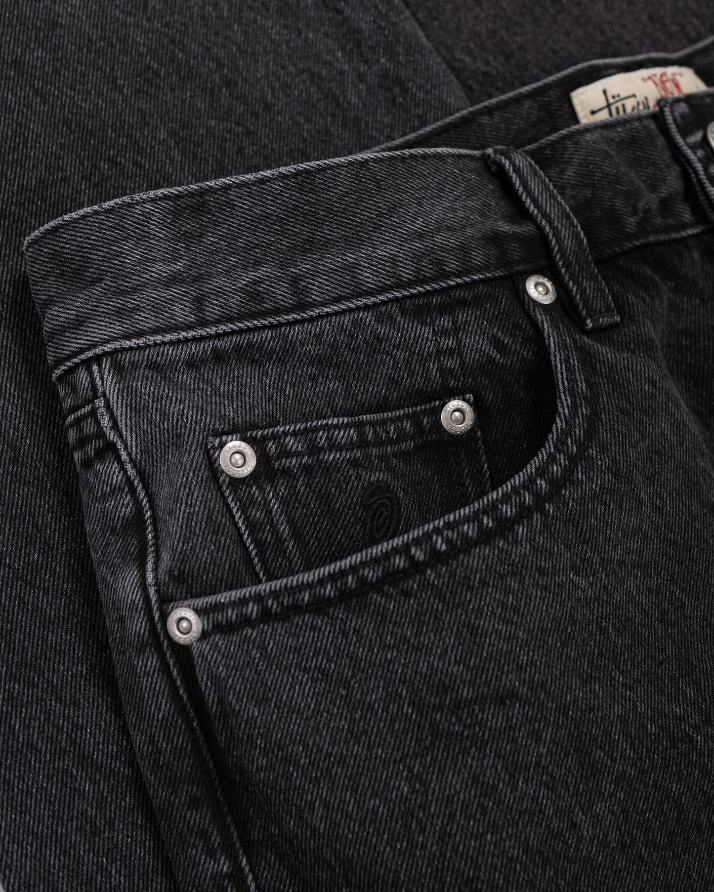 lost & found Stussy Stüssy New Classic Jeans Denim Vintage Black