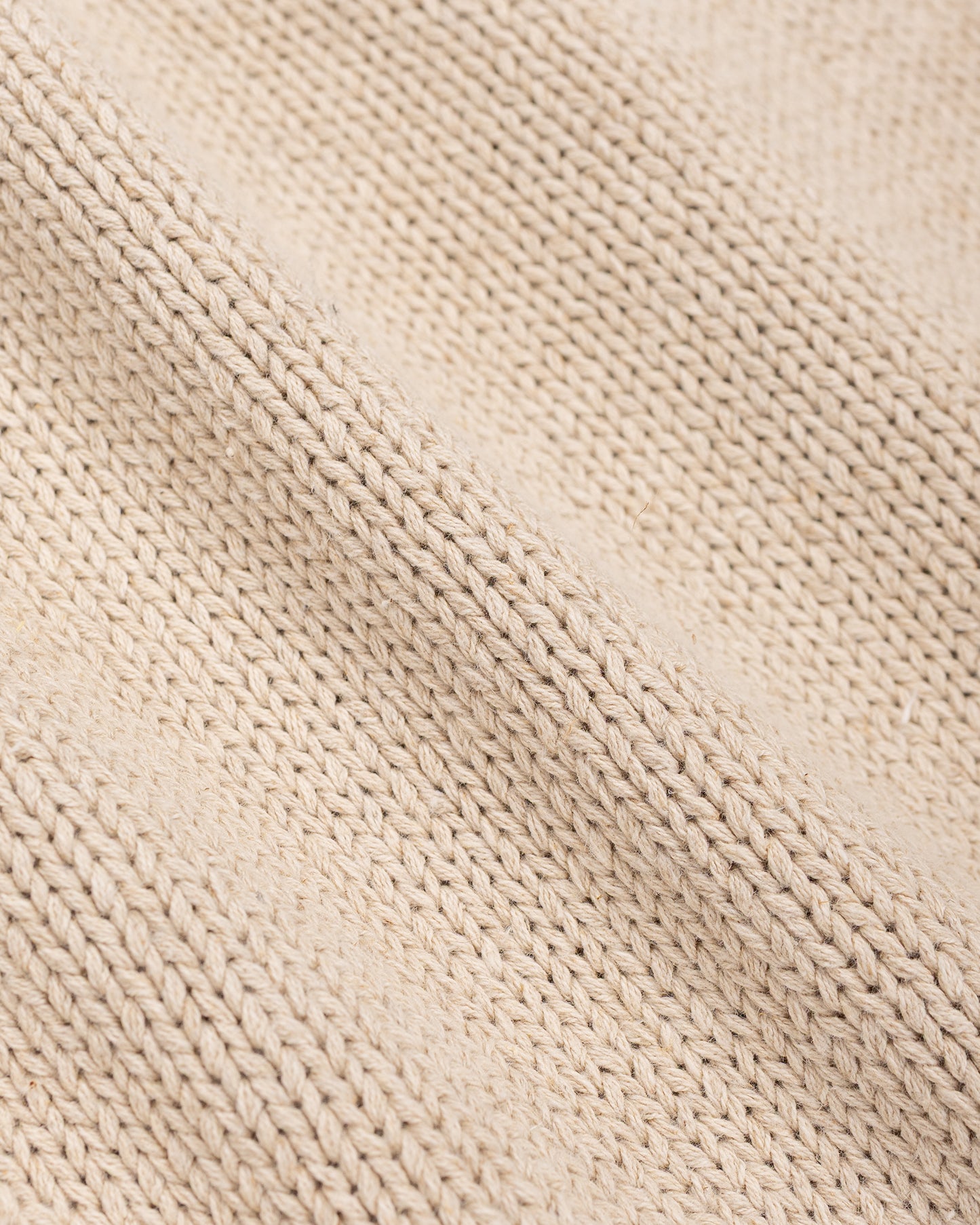 lost & found Stussy Stüssy Roll V Neck Sweater Oatmeal