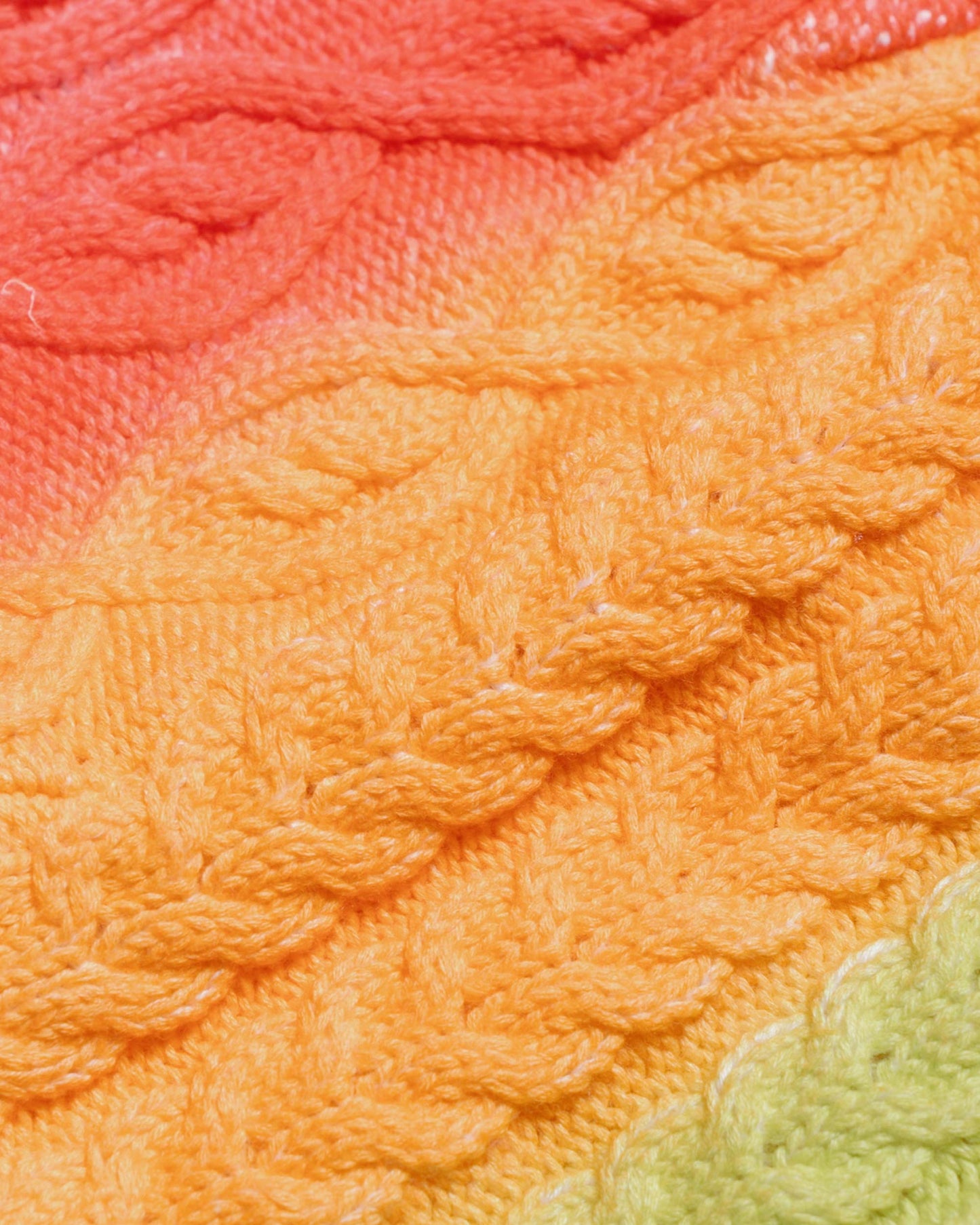 lost & found Stussy Stüssy Spray Multi Knit Beanie Orange Multi