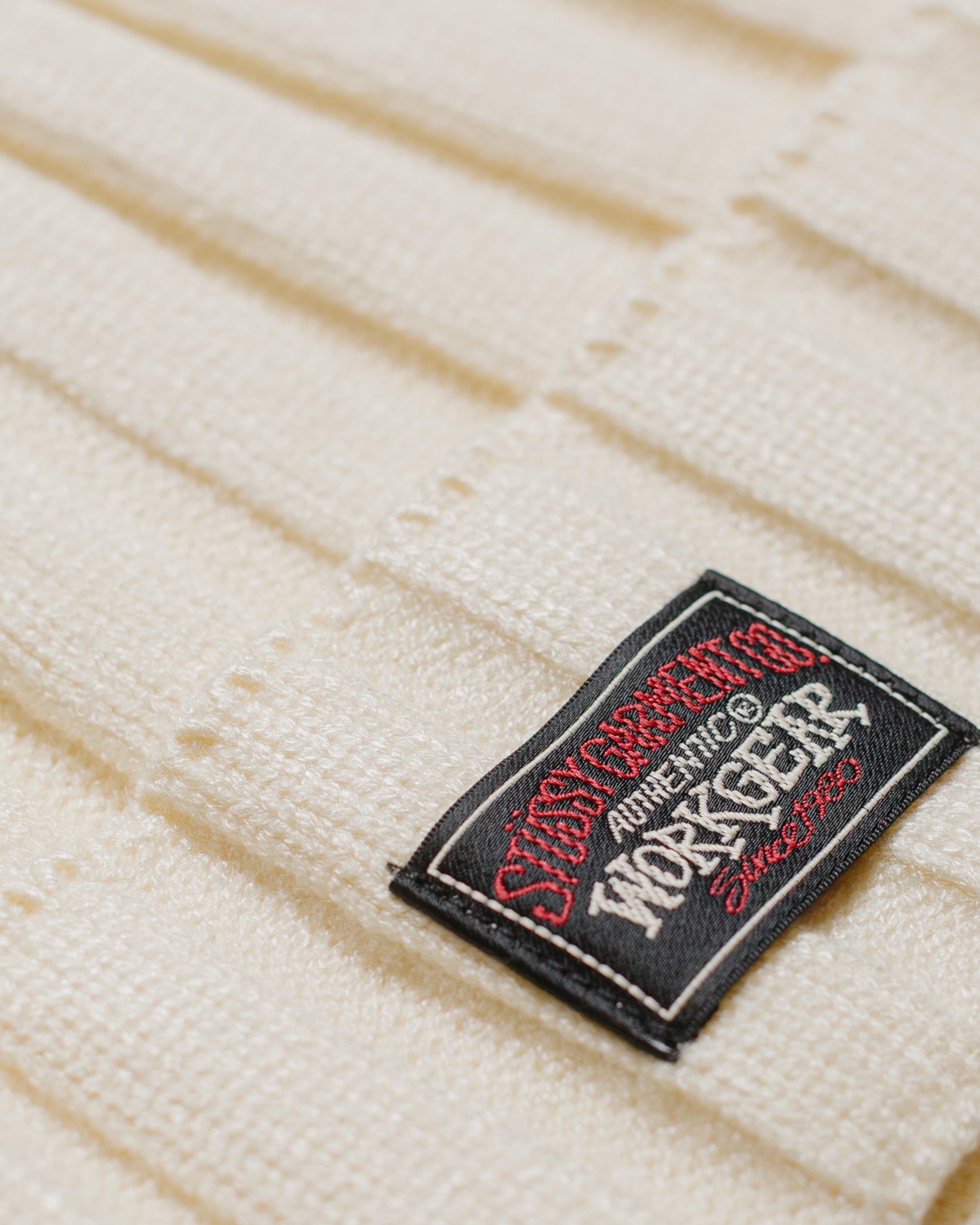 lost & found Stussy Stüssy Workwear Cuff Beanie Ivory