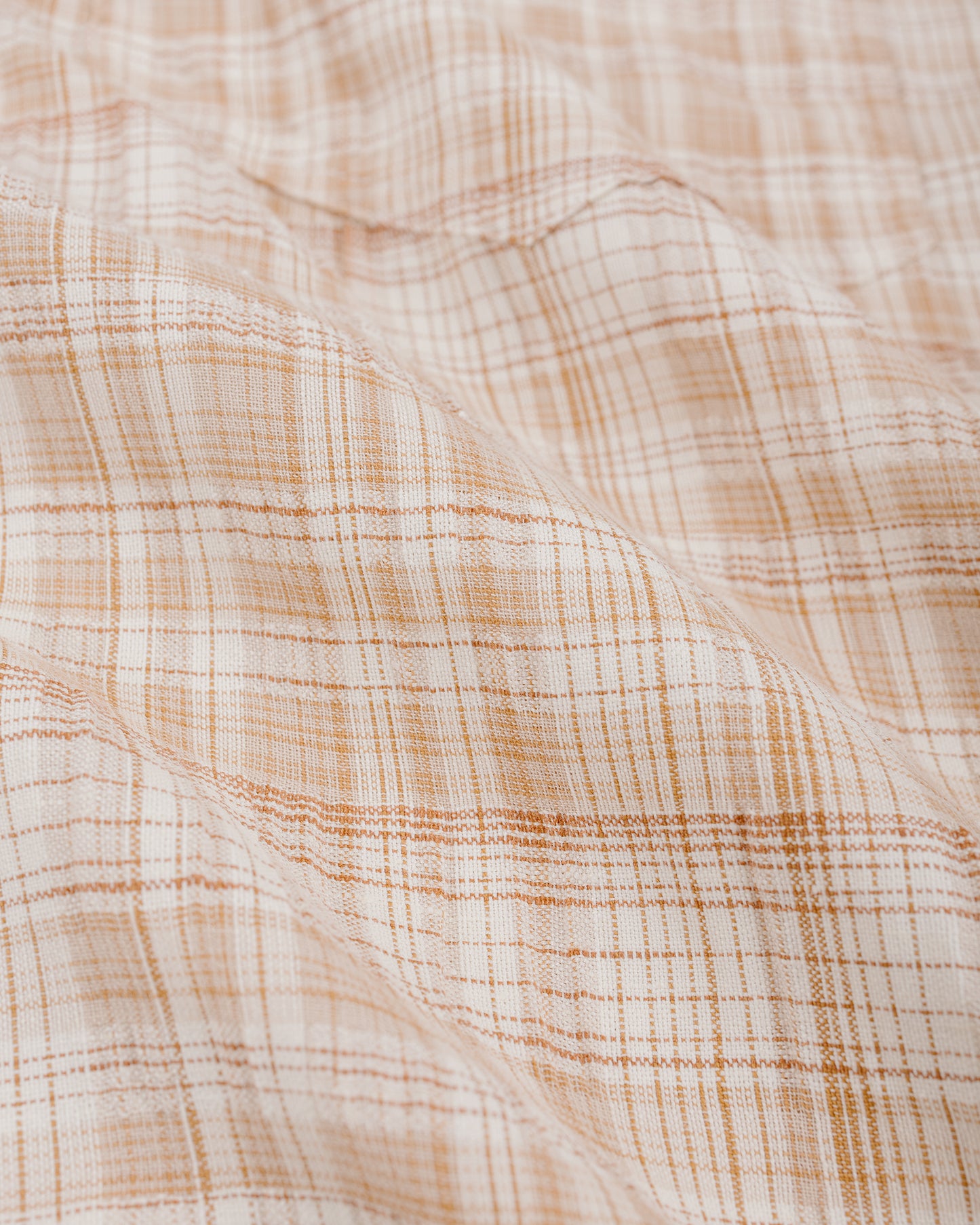 lost & found Sunflower Sunflower Adam Check Shirt 150 Sand