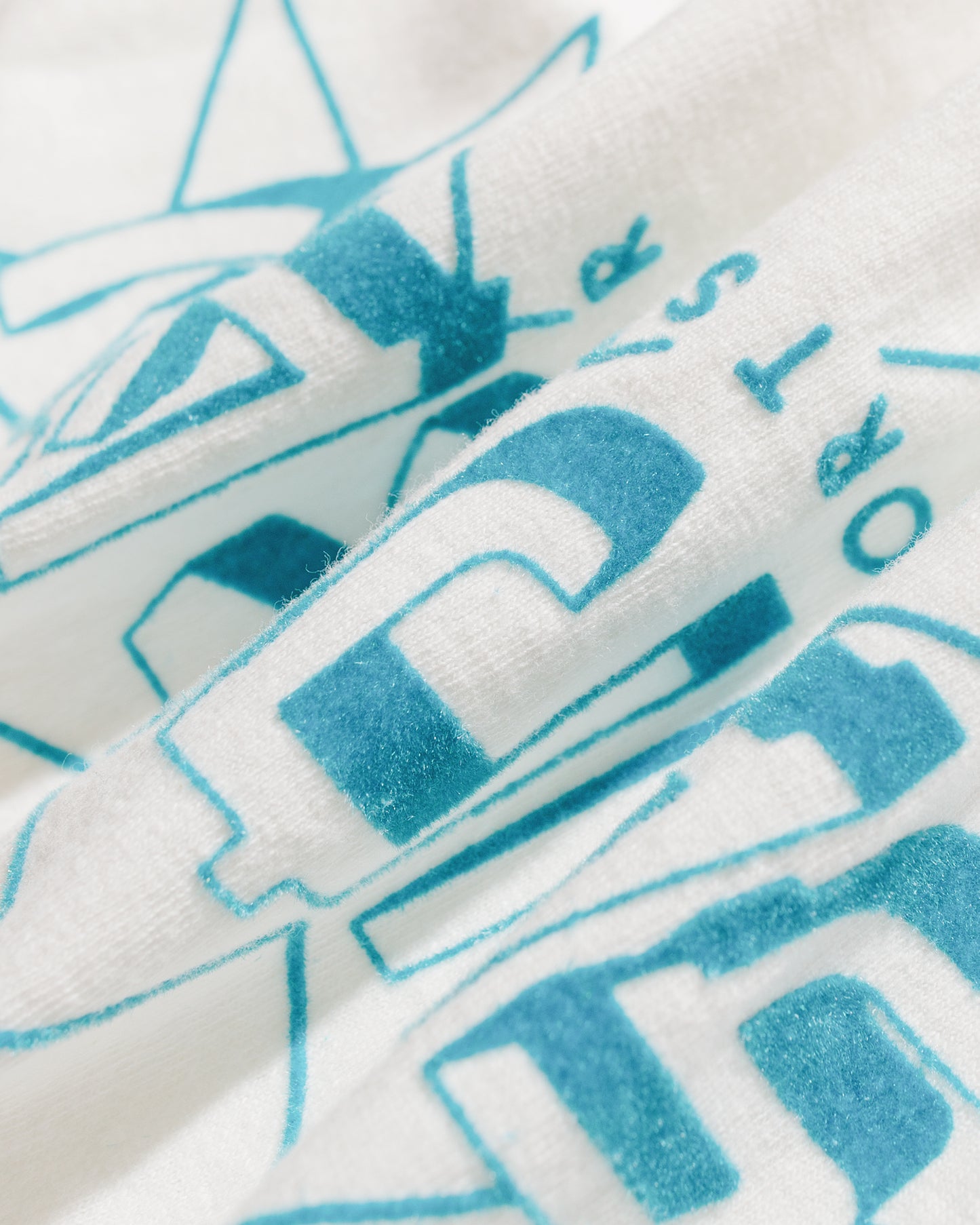 lost & found Sunray Sportswear Sunray Sportswear Frokey Celebratory Haleiwa SS Off White/Blue Print