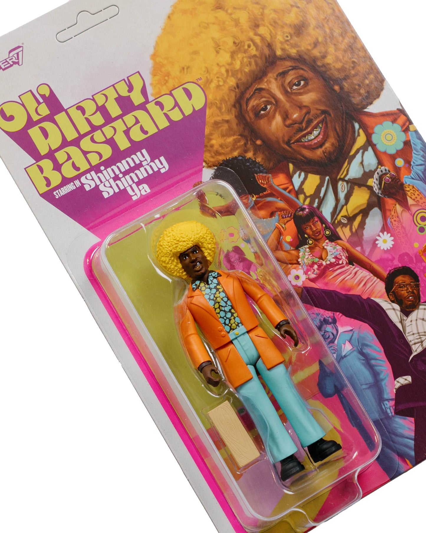 lost & found Super7 Super7 ODB ReAction Figure Wave 3 'Shimmy Shimmy Ya'