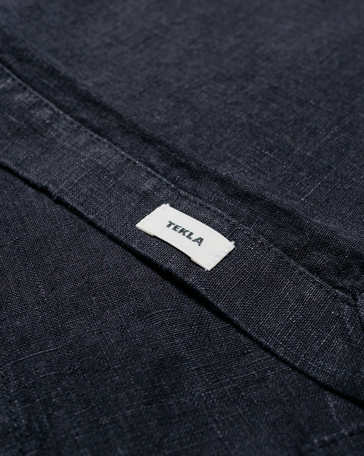 lost & found TEKLA Tekla Kitchen Linen Napkin Black