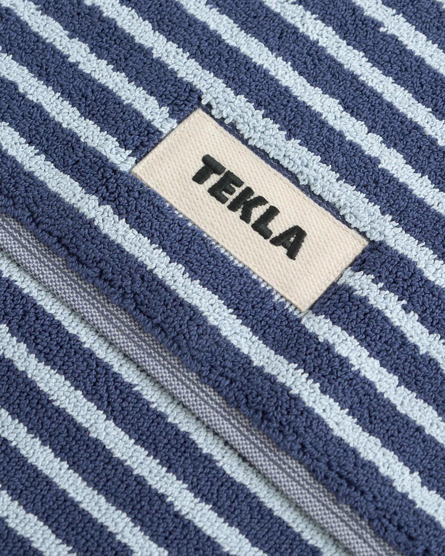 lost & found TEKLA Tekla Terry Bath Mat River Stripes
