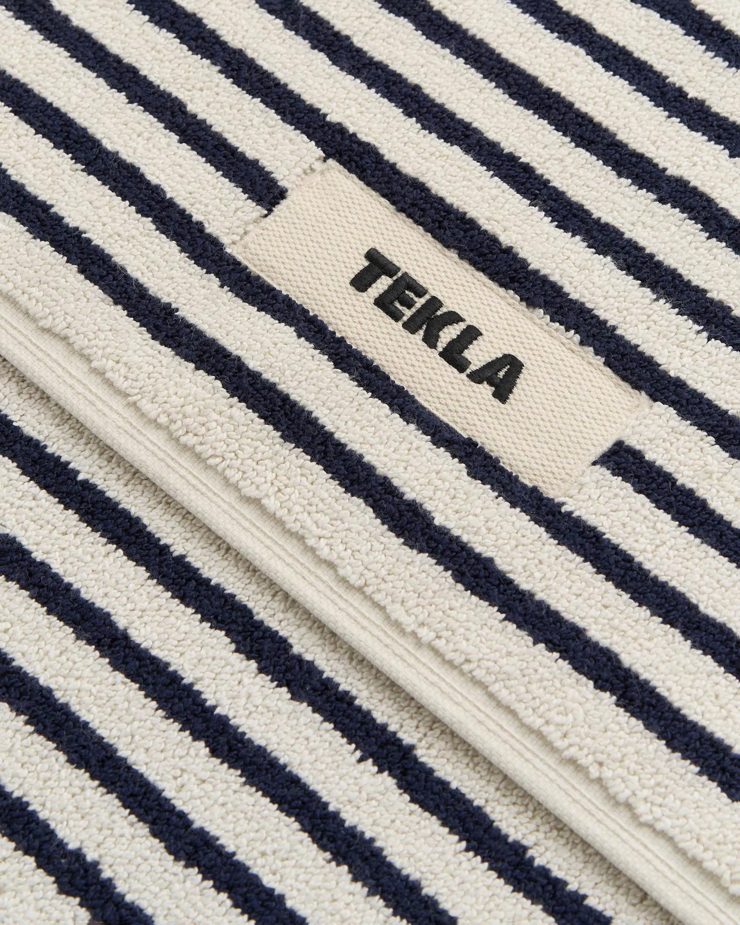 lost & found TEKLA Tekla Terry Bath Mat Sailor Stripes