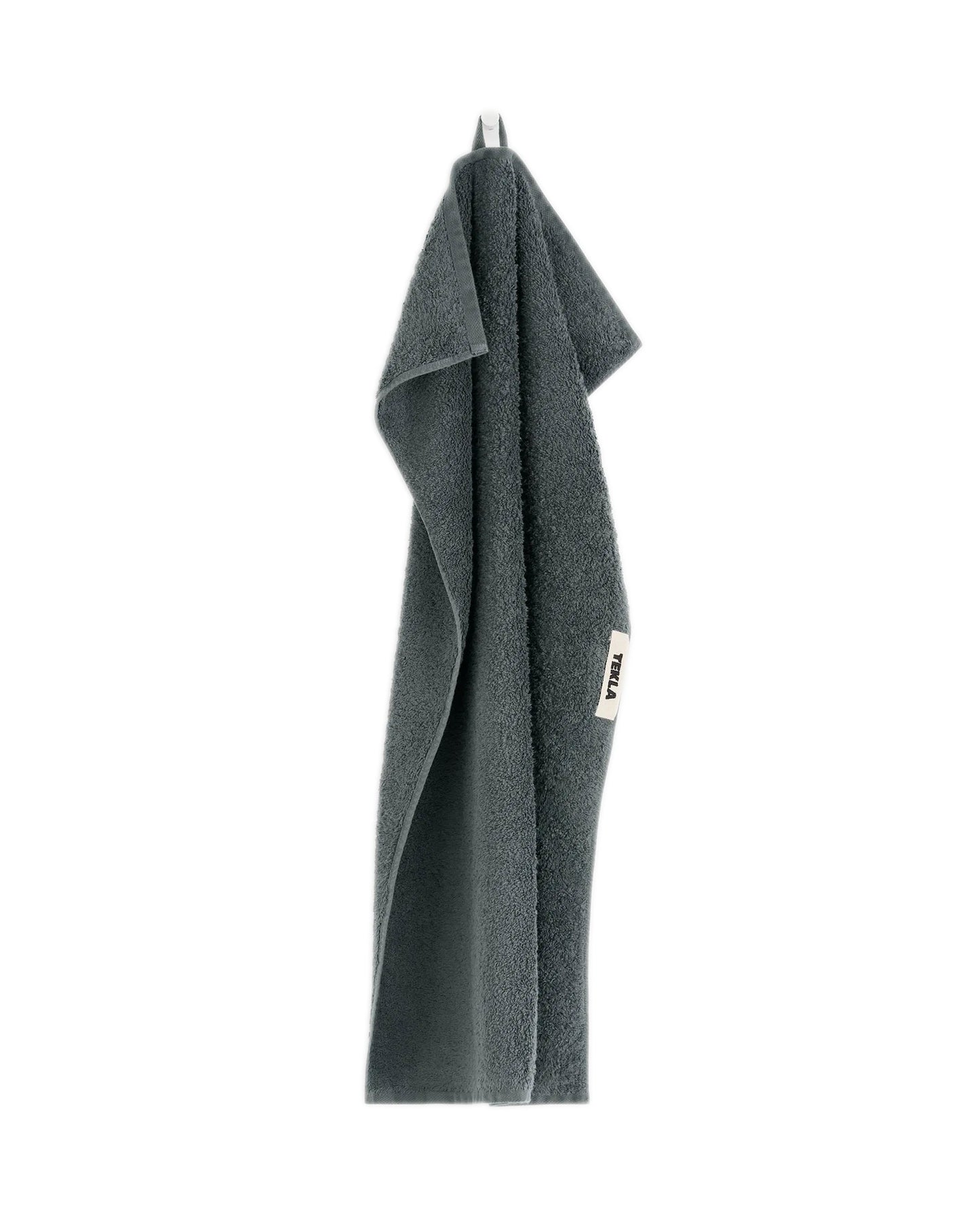 lost & found TEKLA Tekla Terry Bath Towel Charcoal Grey