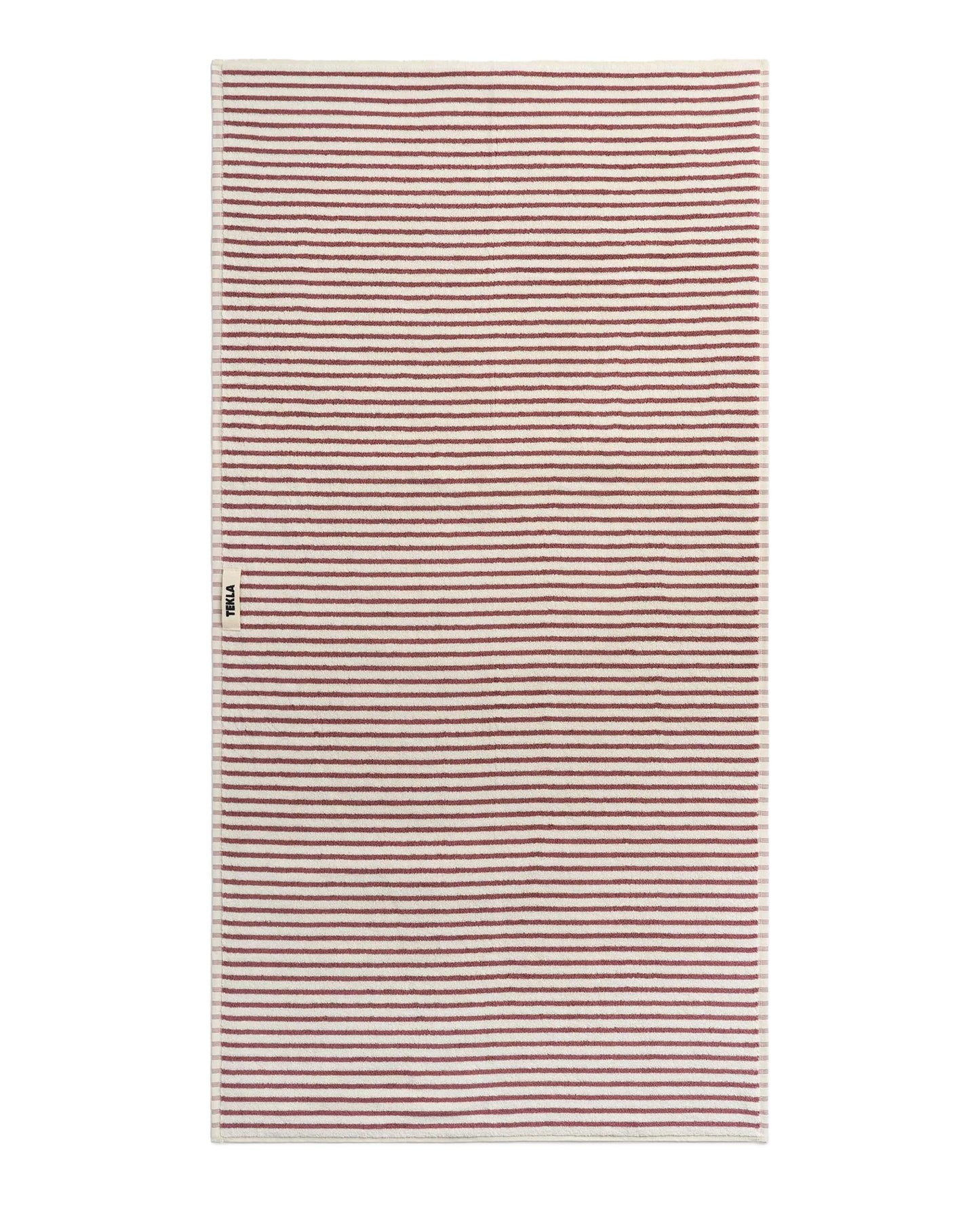 lost & found TEKLA Tekla Terry Bath Towel Ripple Stripes