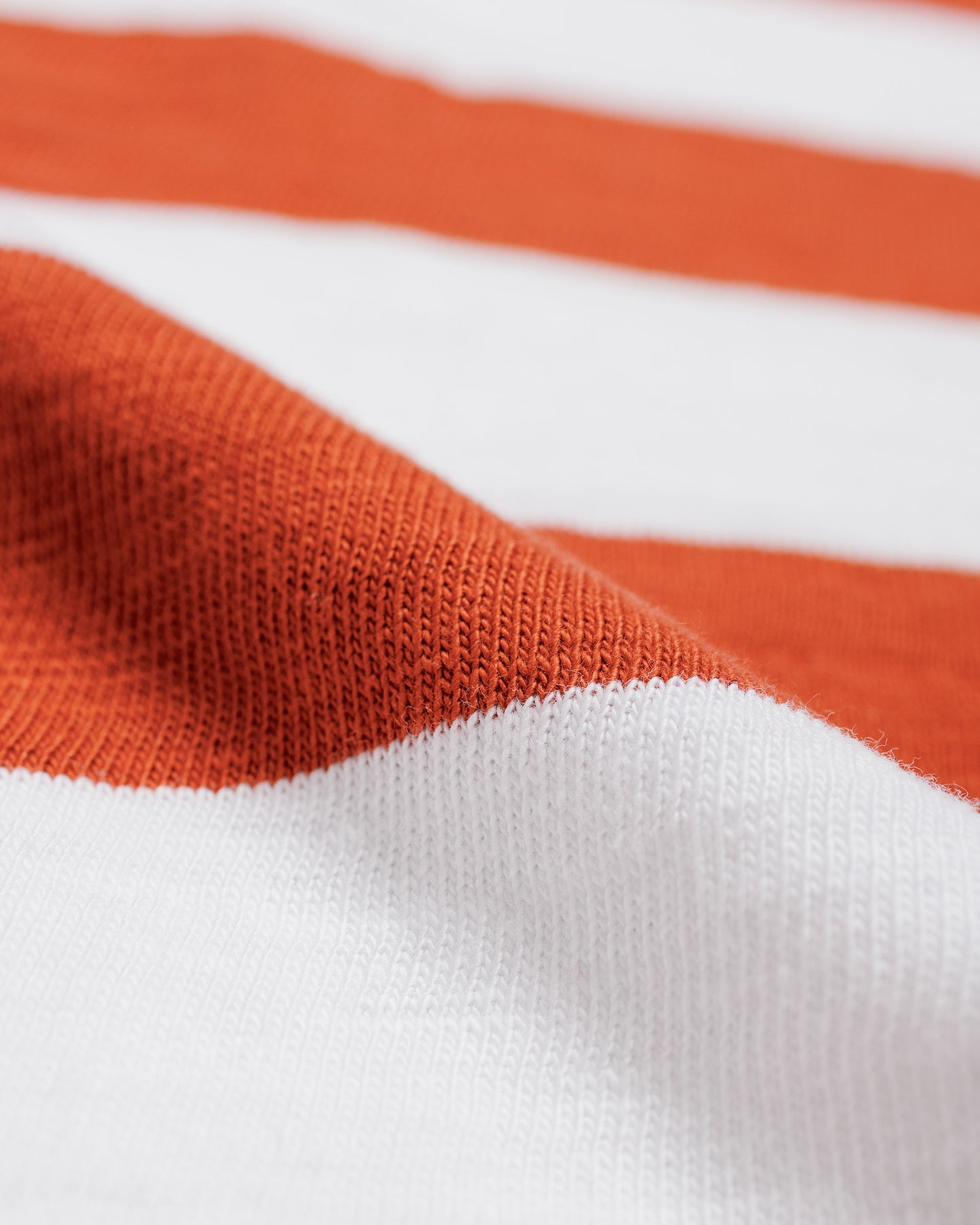 The Real McCoy's BC24001 Buco Stripe Tee L/S White/Red