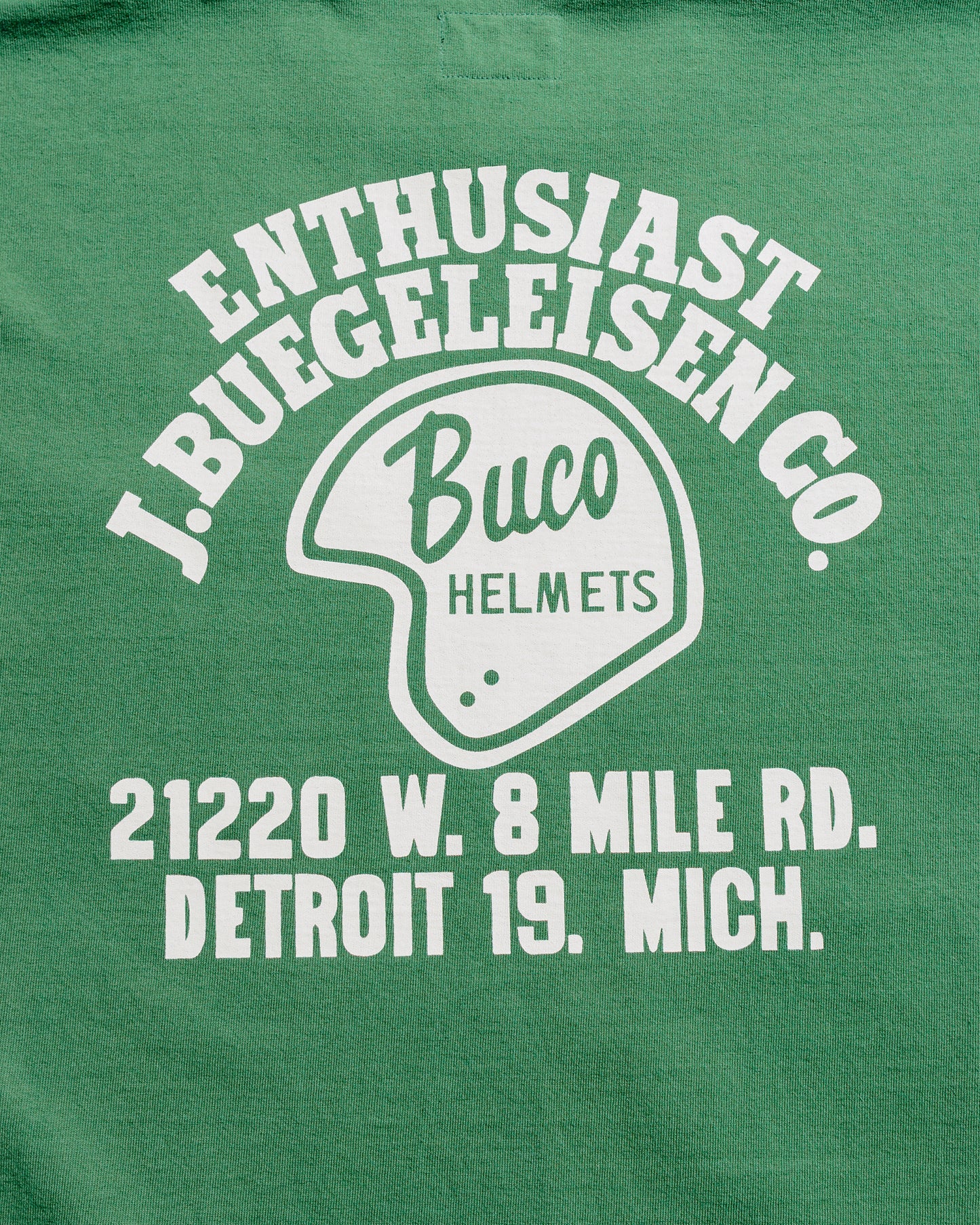 lost & found The Real McCoy's The Real McCoy's BC25005 Buco Tee / Enthusiast Green