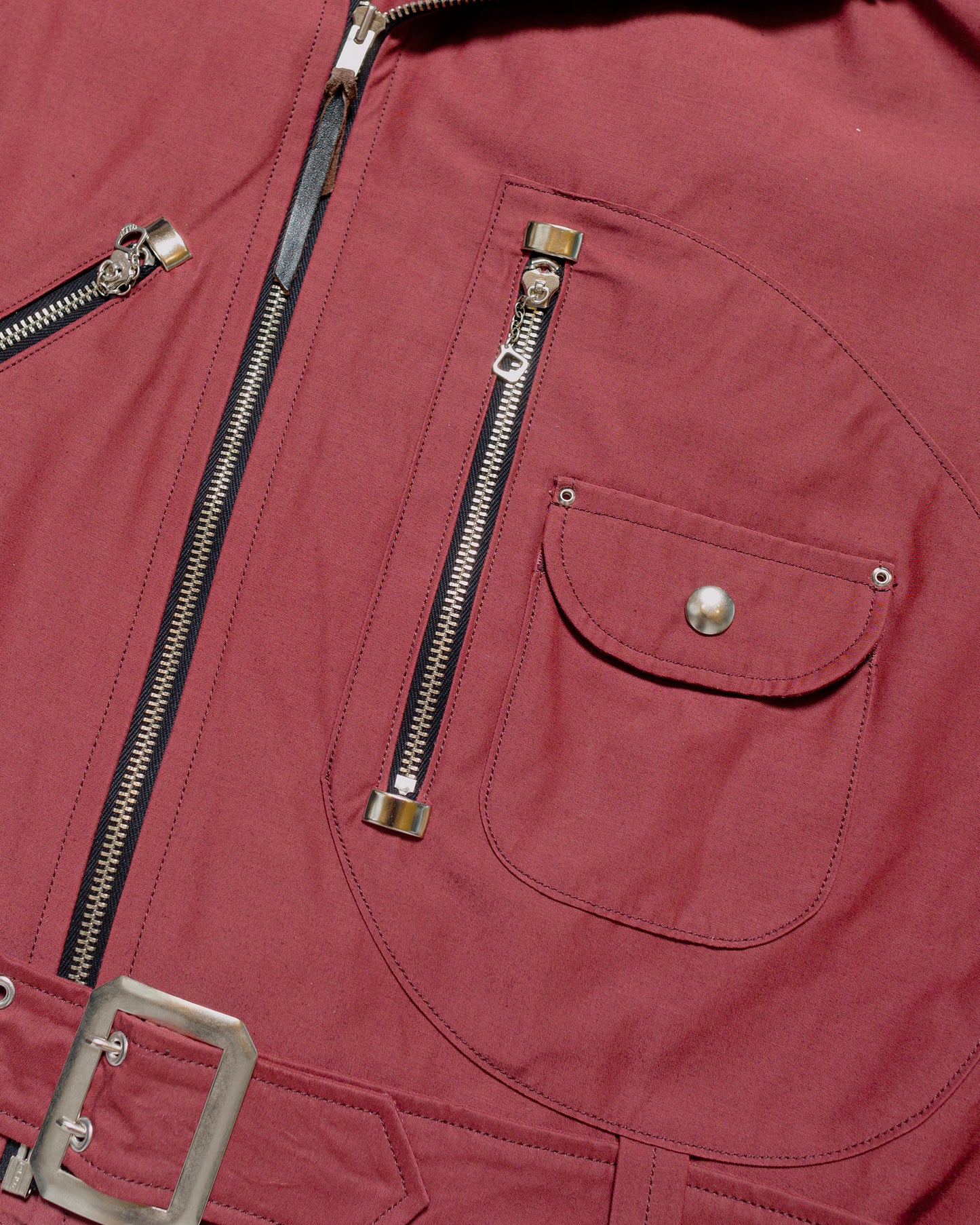 lost & found The Real McCoy's The Real McCoy's BJ24102 Buco J-24 Satin Twill Jacket Burgundy