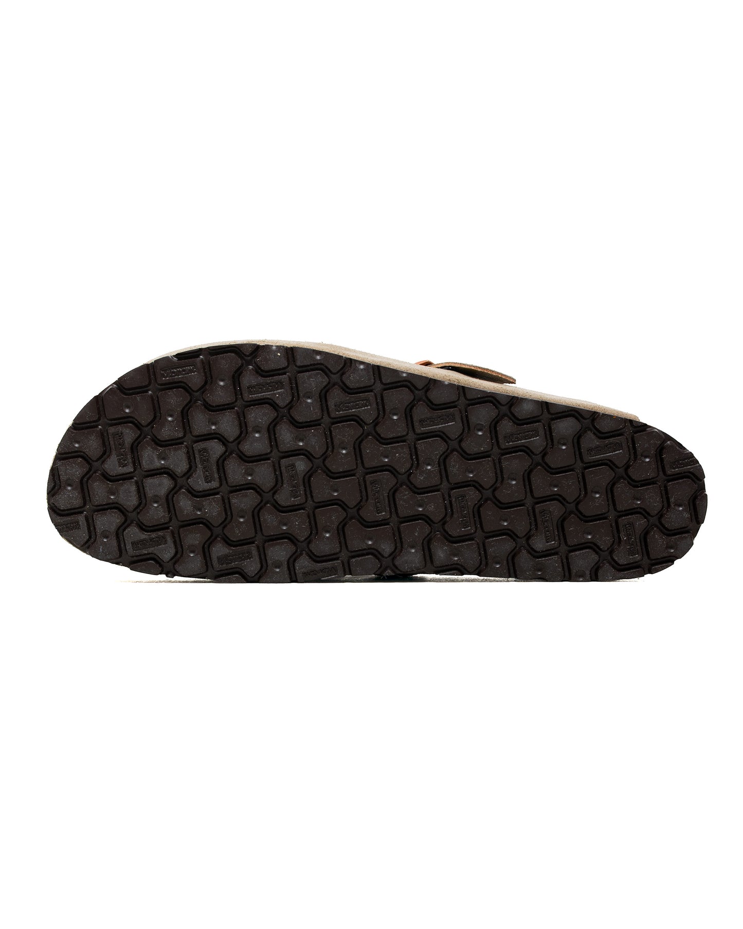 lost & found The Real McCoy's The Real McCoy's MA23012 Leather Foot-Support Clogs Taupe