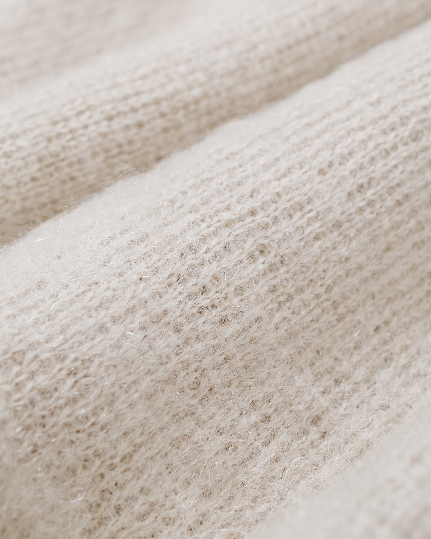 lost & found The Real McCoy's The Real McCoy's MC19103 JM Mohair Cardigan Beige