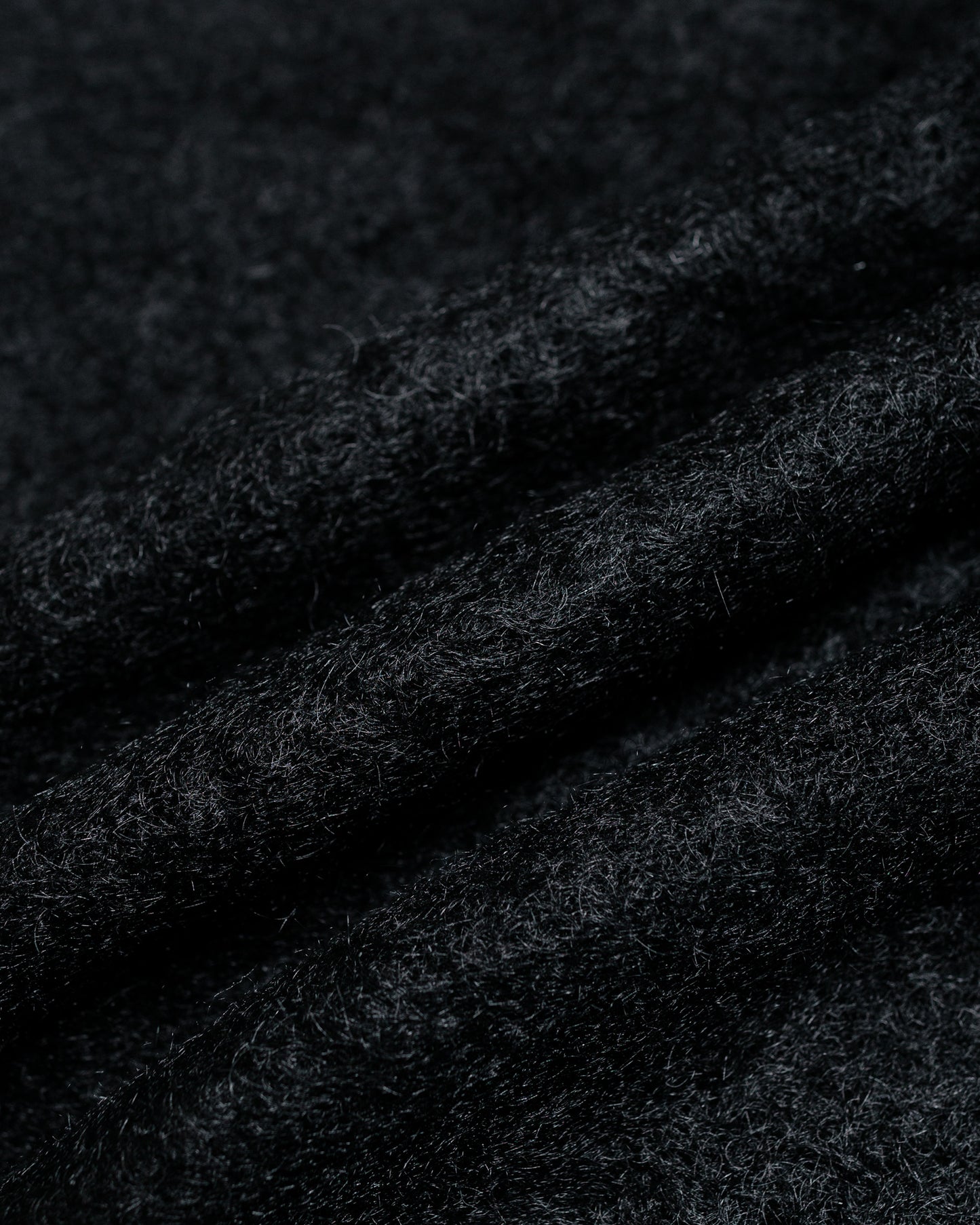 lost & found The Real McCoy's The Real McCoy's MC19103 JM Mohair Cardigan Black