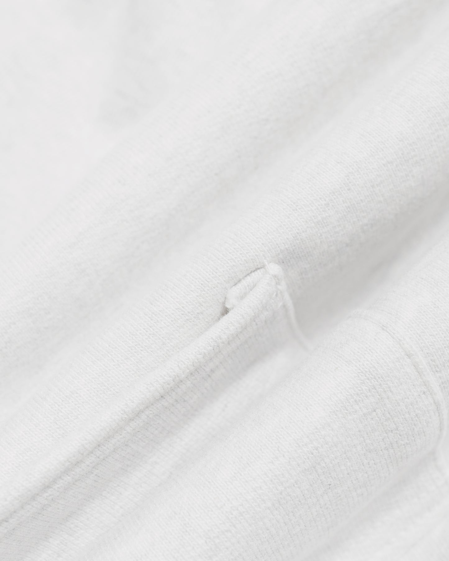 lost & found The Real McCoy's The Real McCoy's MC20113 Heavyweight Hooded Sweatshirt Silver Grey