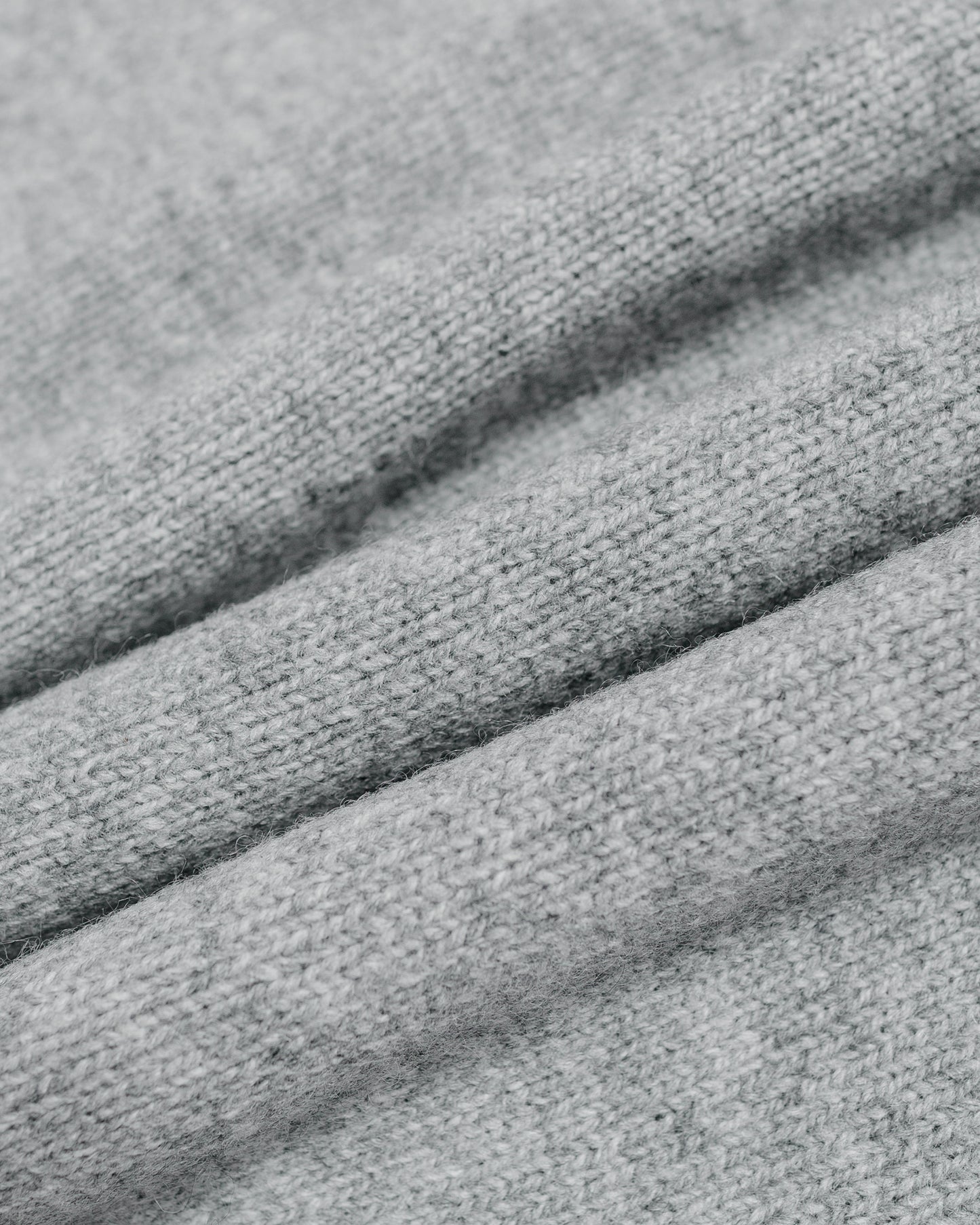 lost & found The Real McCoy's The Real McCoy's MC21114 Wool Crewneck Sweater Grey