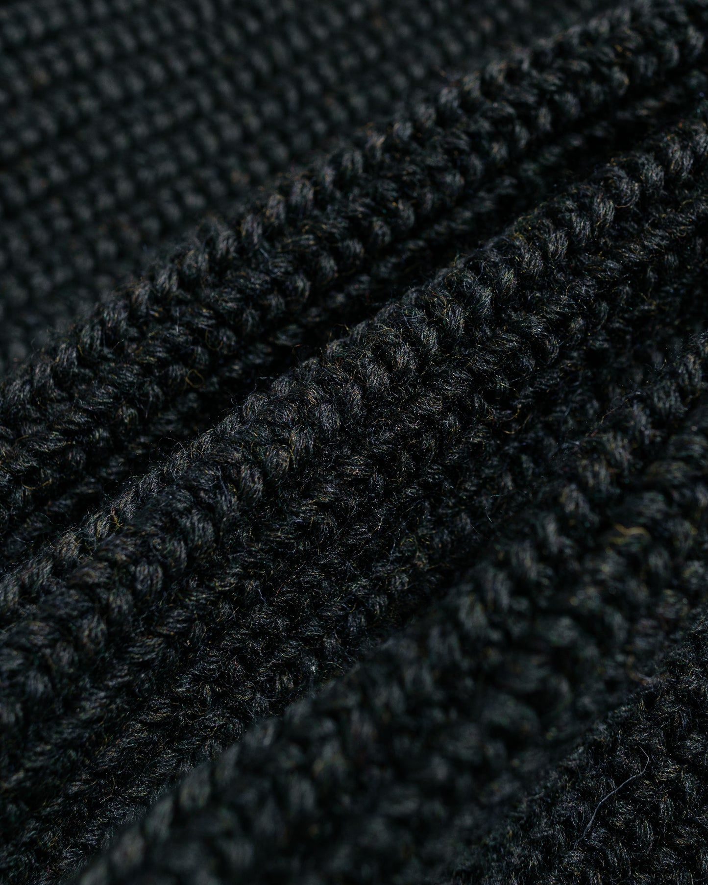 lost & found The Real McCoy's The Real McCoy's MC24111 Striped Shawl Collar Cardigan Charcoal