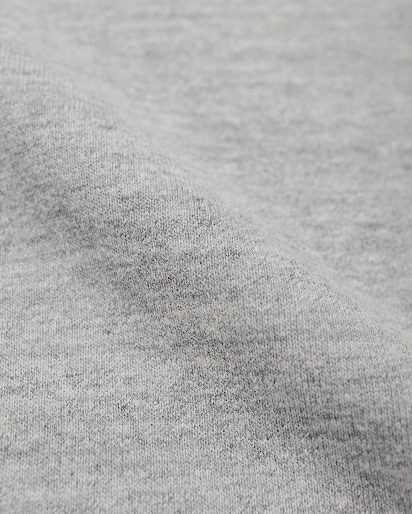 The Real McCoy’s MC24120 9 Oz. Loopwheel S/S Sweatshirt Gray