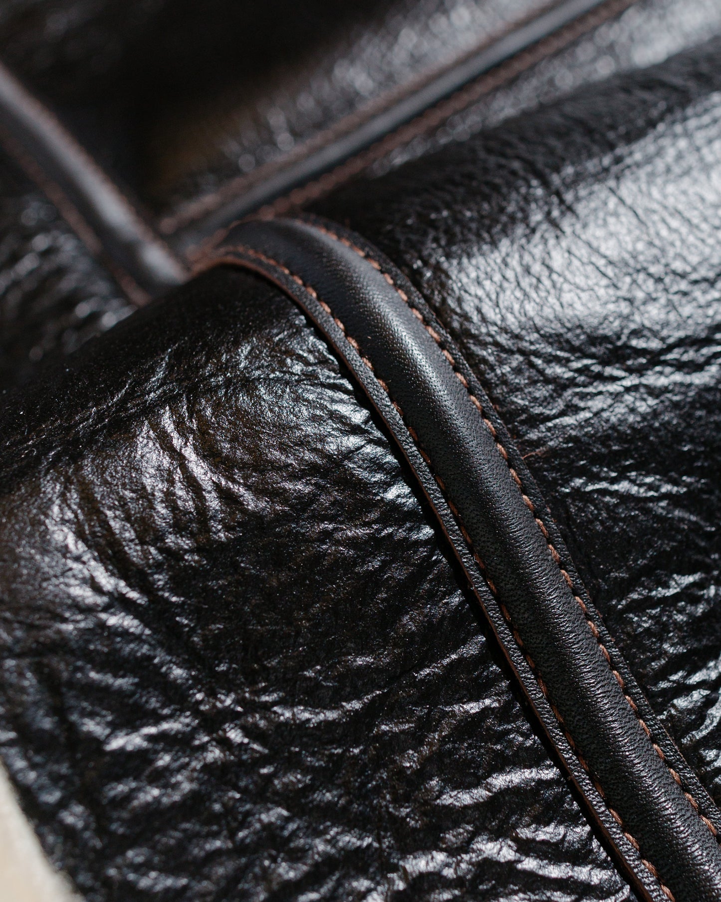 lost & found The Real McCoy's The Real McCoy's MJ23103 Type B-3 Real McCoy Mfg. Co. Seal Brown