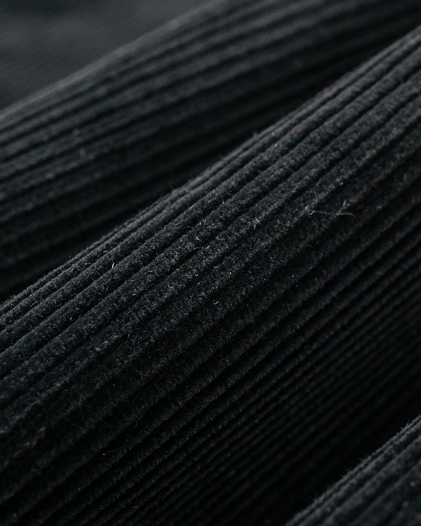 lost & found The Real McCoy's The Real McCoy's MP25105 Double-Pleat Corduroy Trousers Black