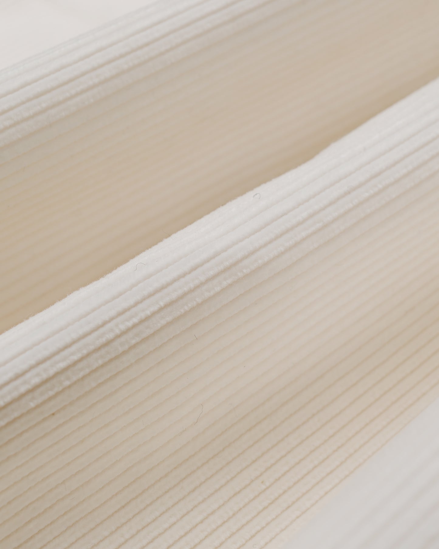 lost & found The Real McCoy's The Real McCoy's MP25105 Double-Pleat Corduroy Trousers White