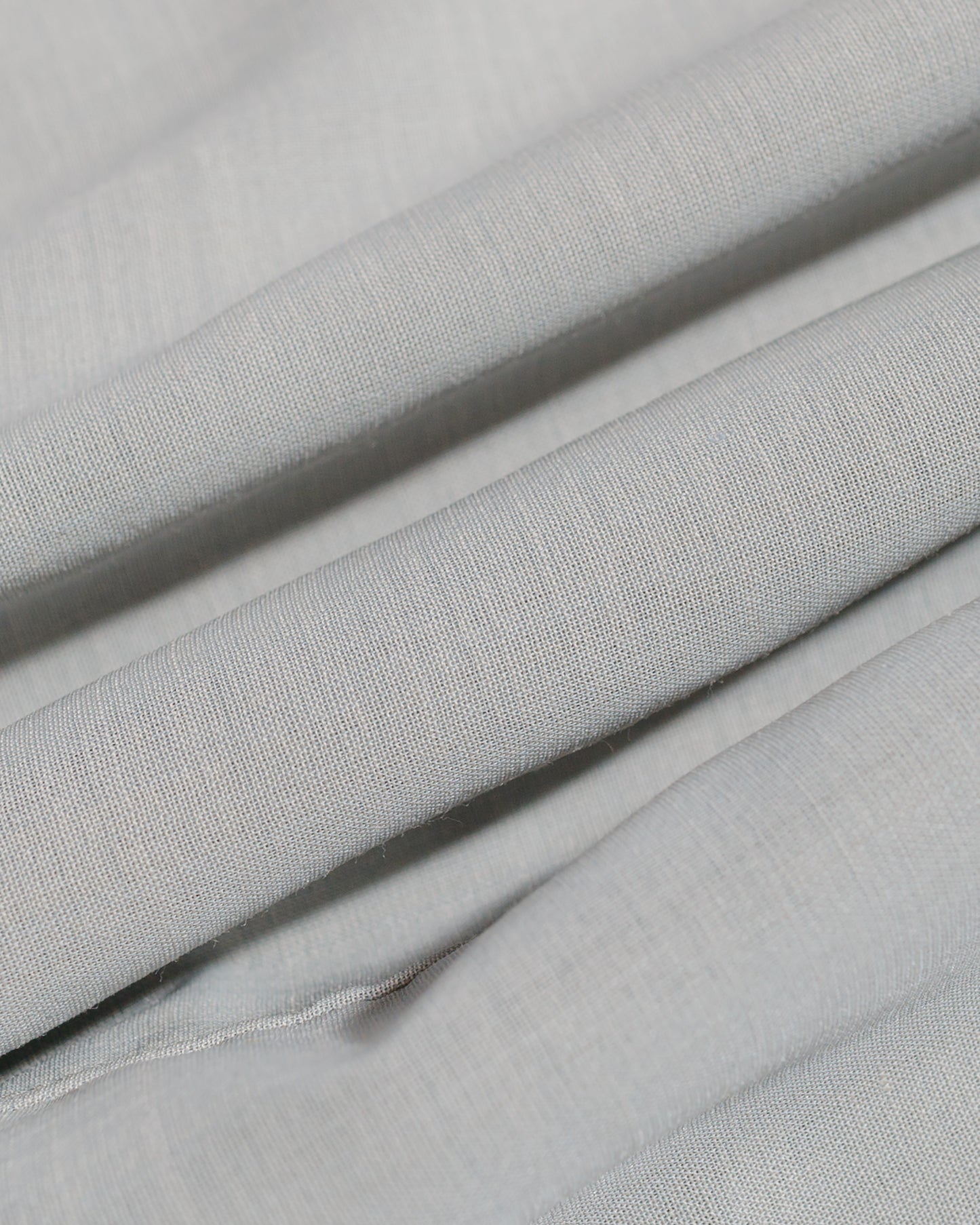 lost & found Wanze Wanze Layered Button Up Shirt Wool Voile Hazy Blue
