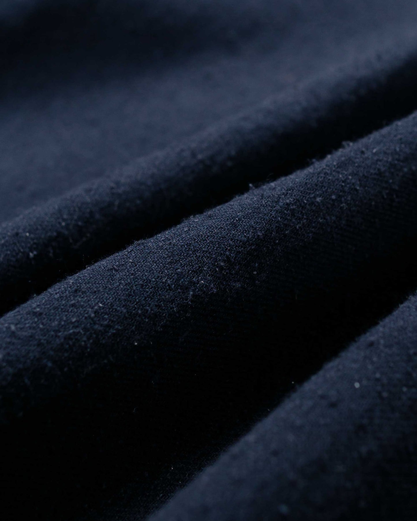 lost & found Wanze Wanze Work Smock Raw Cotton Silk Navy
