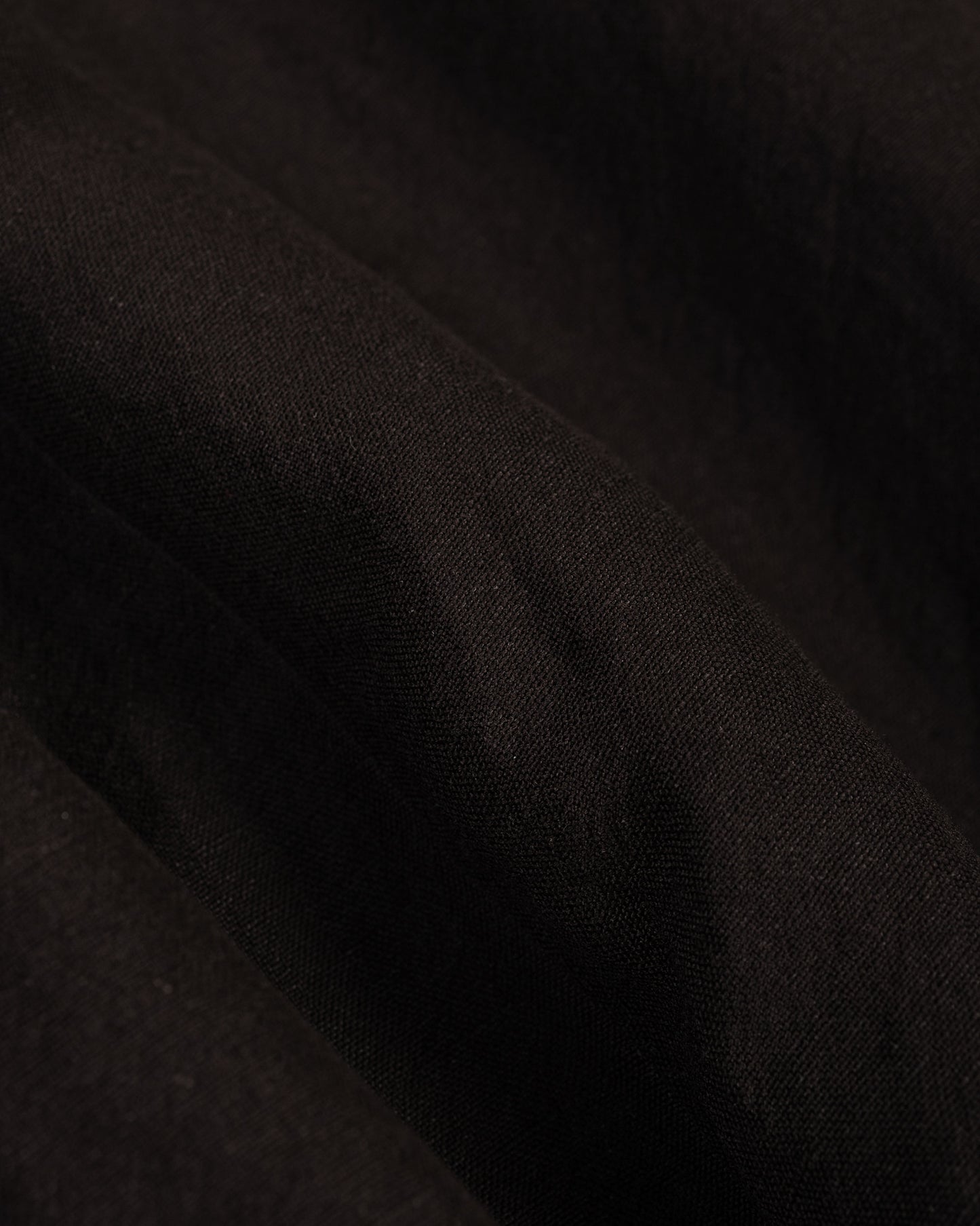 lost & found evan kinori evan kinori Two Pleat Pant Wool Linen Canvas Dark Brown