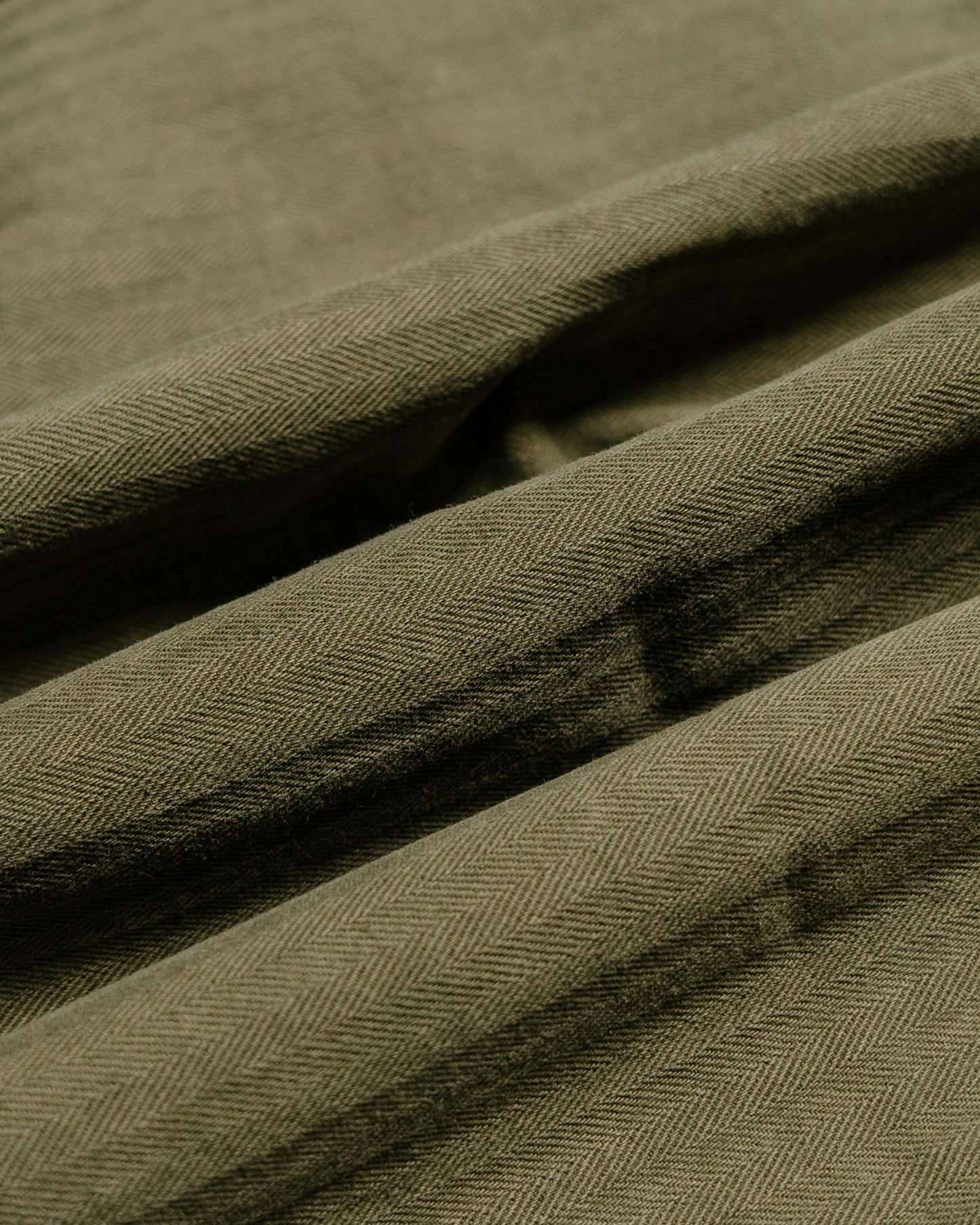lost & found MARKAWARE marka M-43 Pants Cotton Herringbone Olive