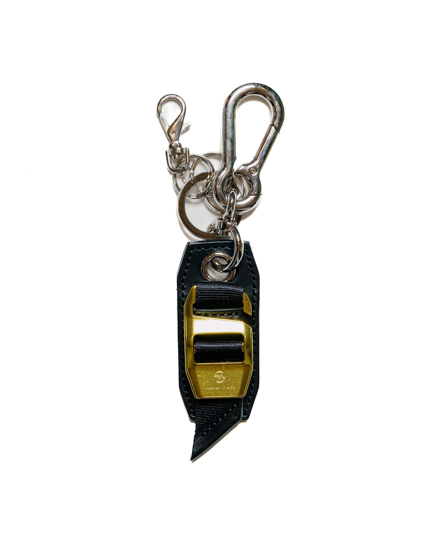 lost & found master-piece master-piece Hook Buckle Key Ring Black
