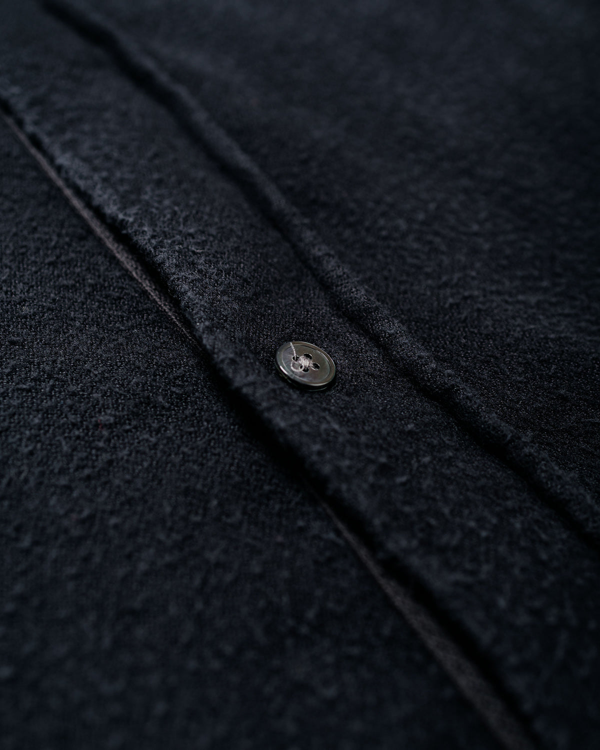 mfpen Gambler Shirt Black Fuzz Tencel