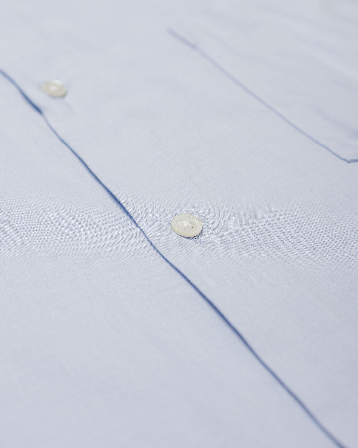 ssstein Cotton Silk Oversized LS Shirt Sax