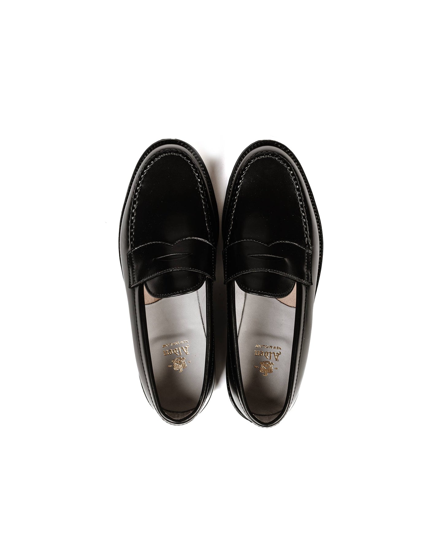 lost & found Alden Alden Leisure Handsewn Black Calfskin 981