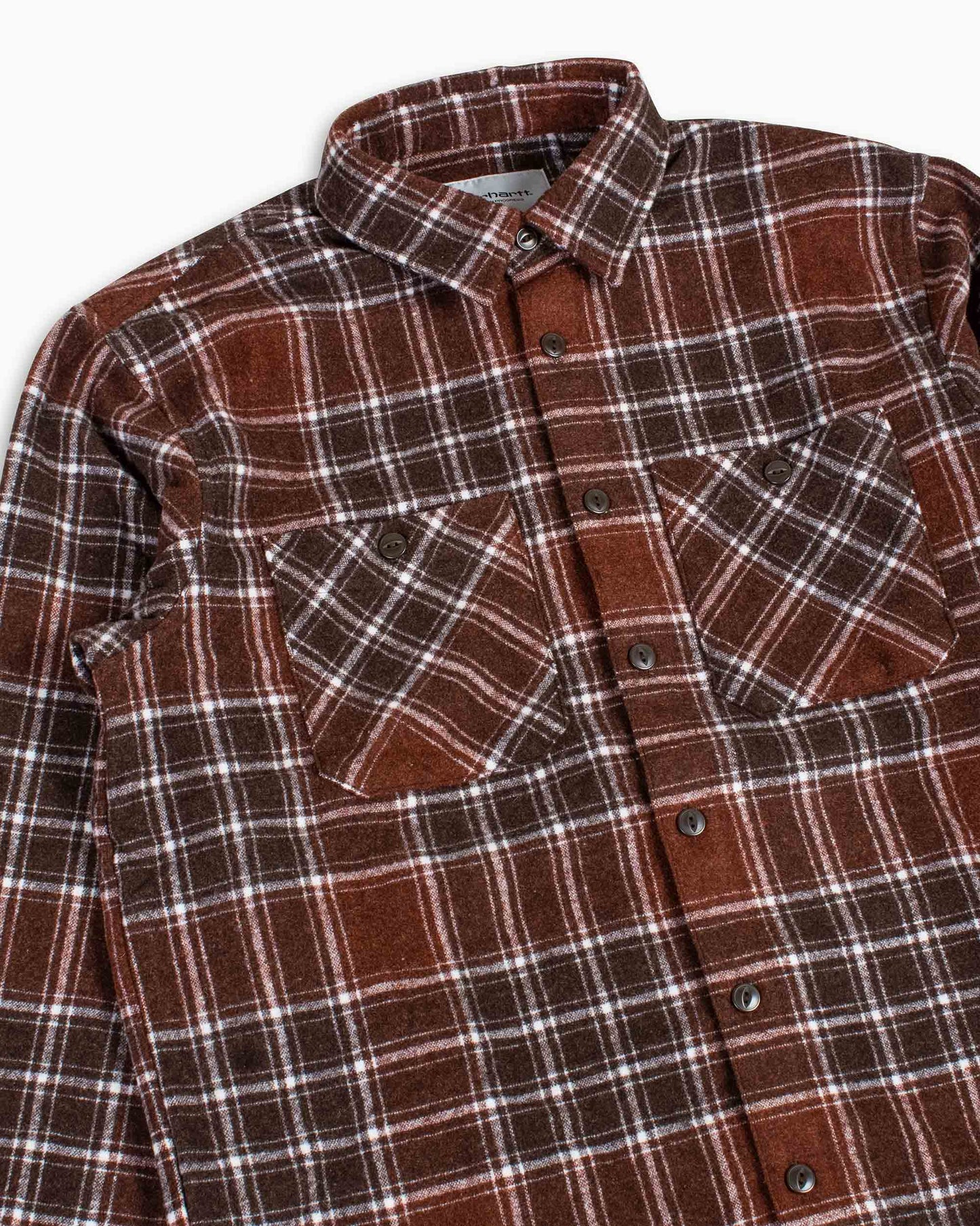 lost & found Carhartt Work In Progress Carhartt W.I.P. Jared Check Shirt Ale