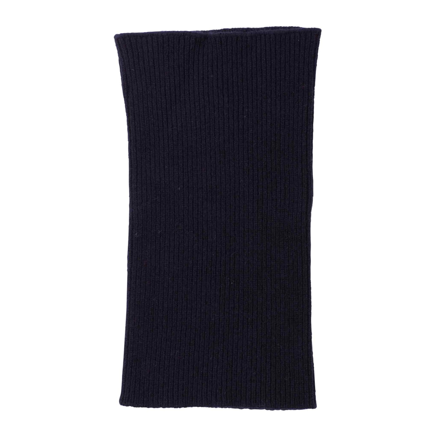 lost & found Lost & Found Lost & Found Lambswool Neckwarmer Navy