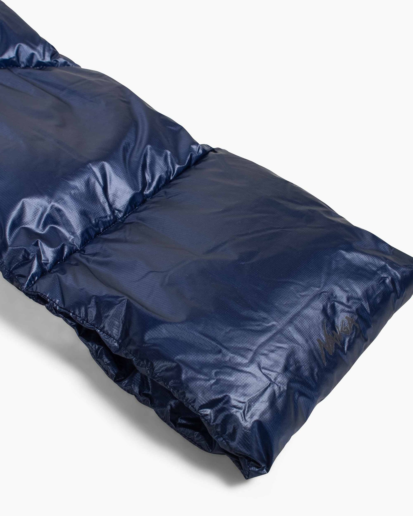 lost & found Nanga Nanga Portable Light Down Muffler Navy