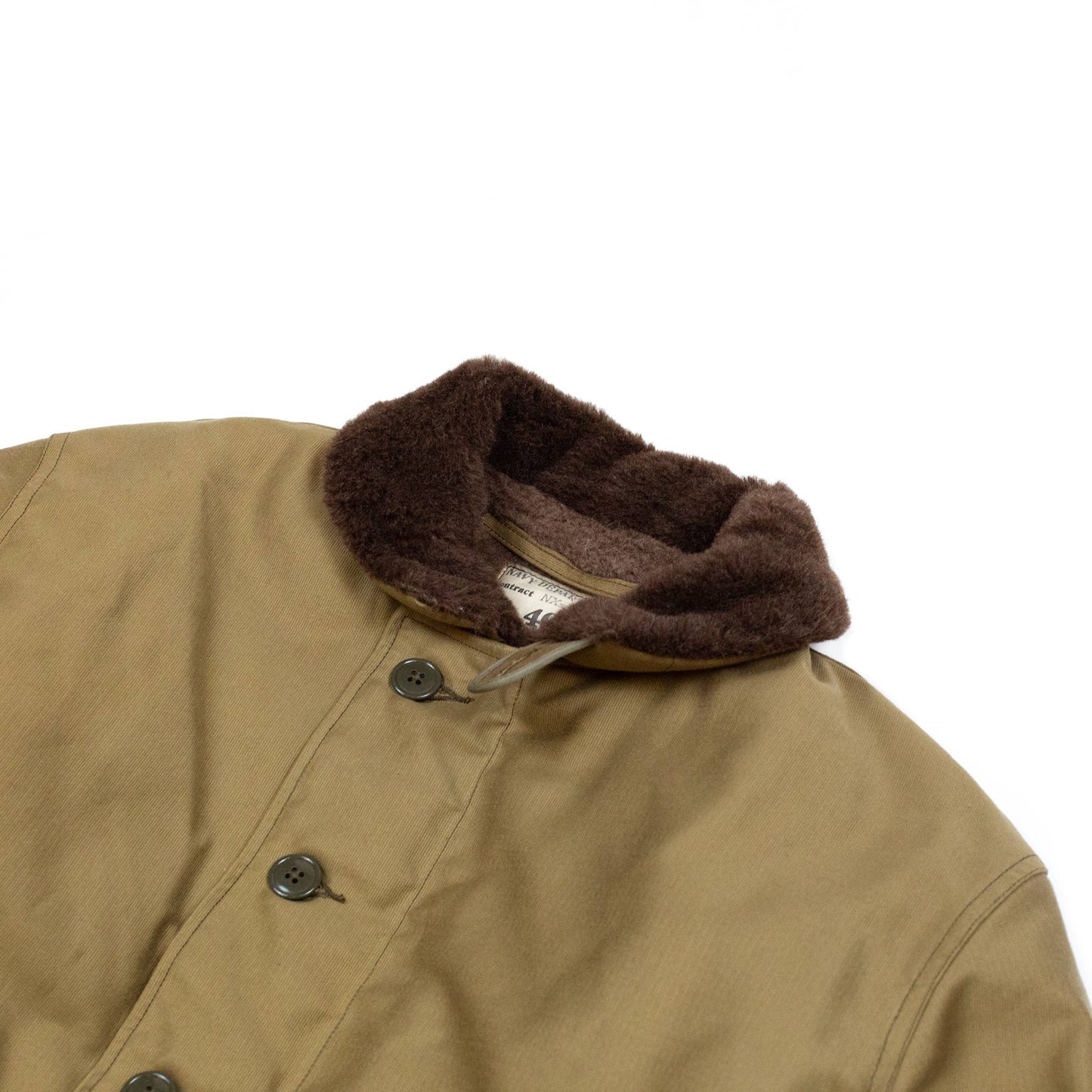 lost & found The Real McCoy's The Real McCoy's MJ13111 N-1 Deck Jacket Khaki