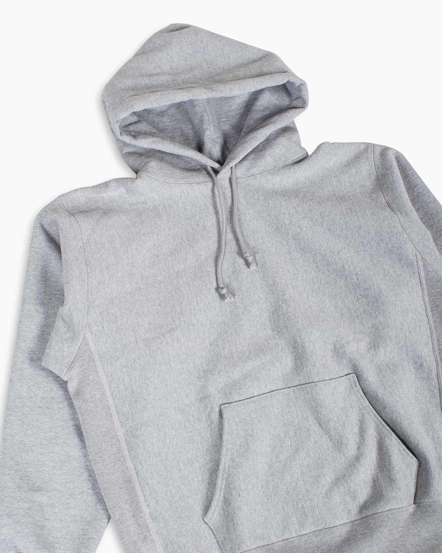 lost & found The Real McCoy's The Real McCoy's MC20113 Heavyweight Hooded Sweatshirt Medium Grey