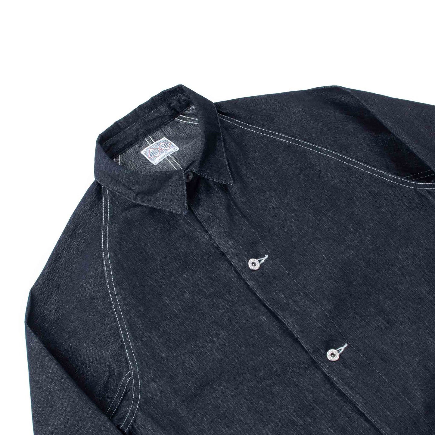 lost & found The Real McCoy's The Real McCoy's MJ21019 8HU WW2 Denim Chore Coat Indigo